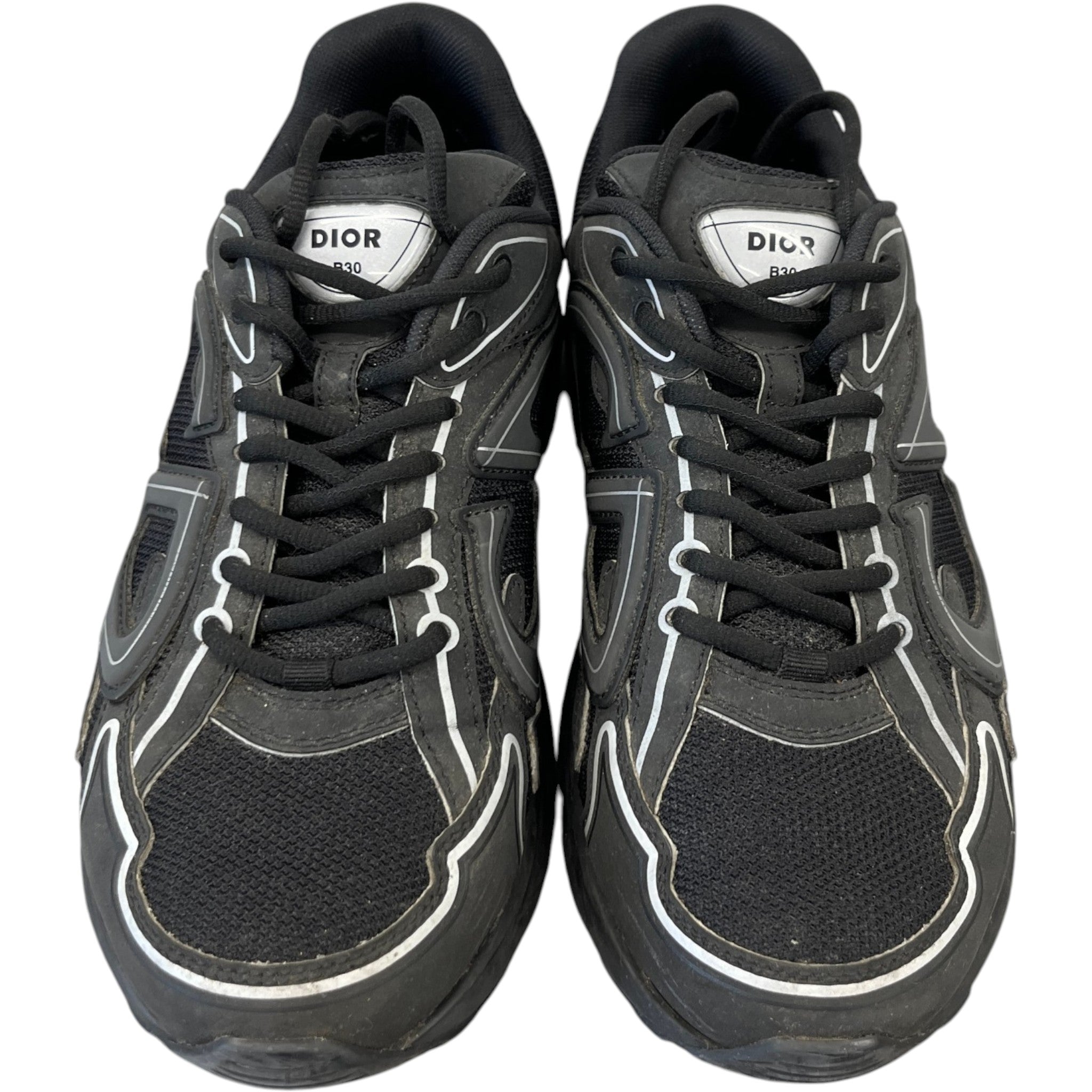 Men's B30 Low Trainers Black Size EU 42 / UK 8