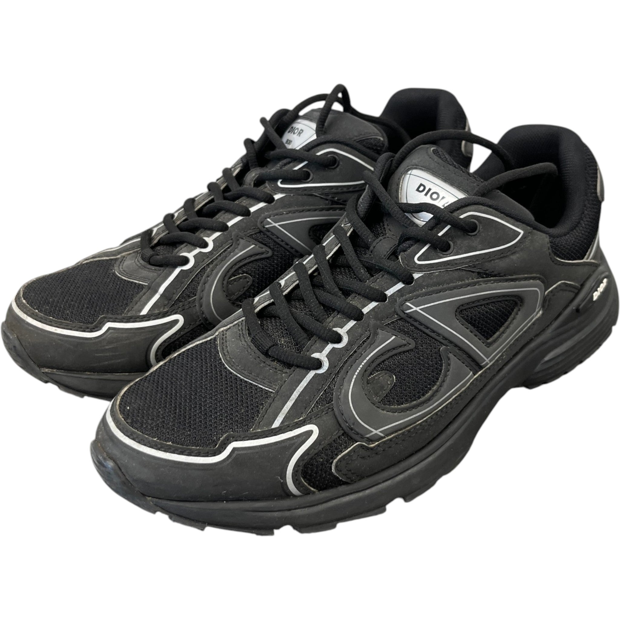 Men's B30 Low Trainers Black Size EU 42 / UK 8