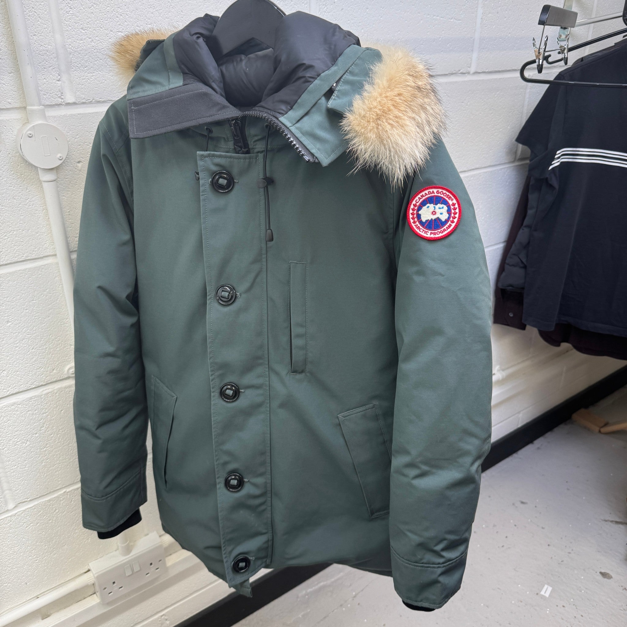Men's Chateau Parka Down Jacket Green Size S