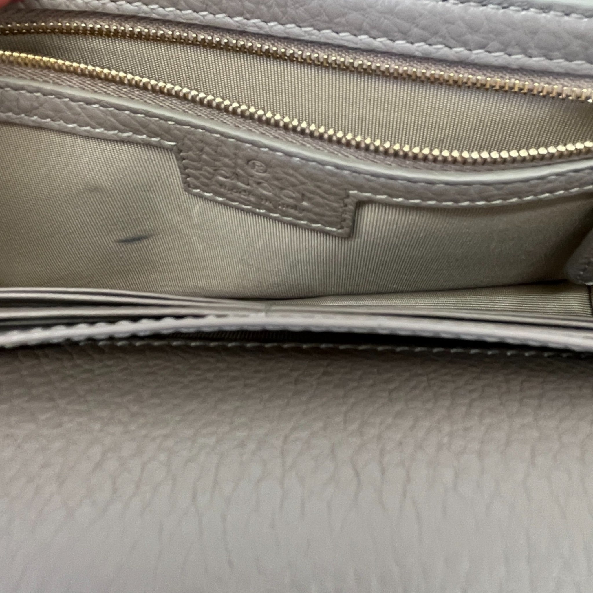 Women's Gg Emblem Bag Nude