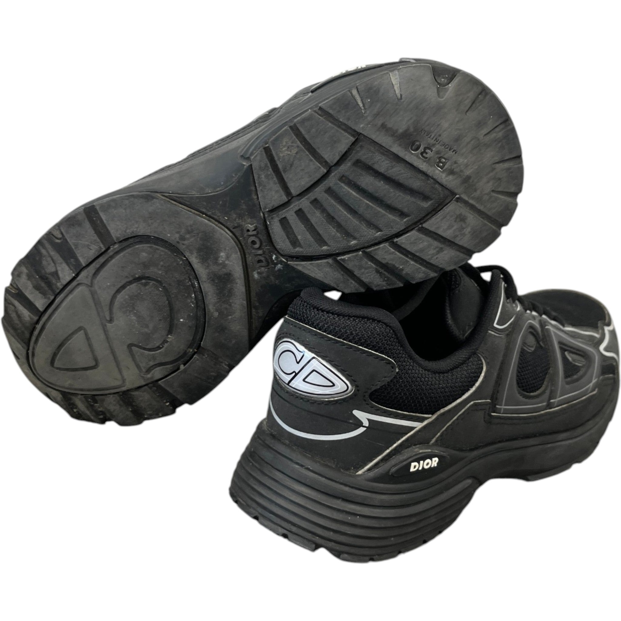 Men's B30 Low Trainers Black Size EU 42 / UK 8