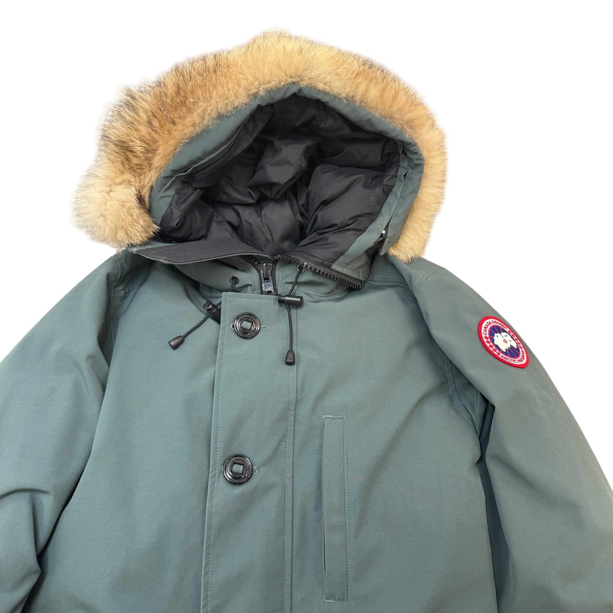 Men's Chateau Parka Down Jacket Green Size S