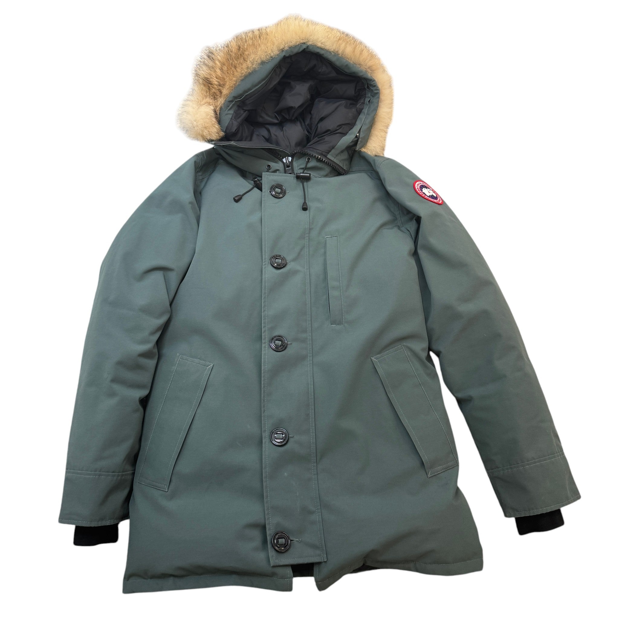 Men's Chateau Parka Down Jacket Green Size S