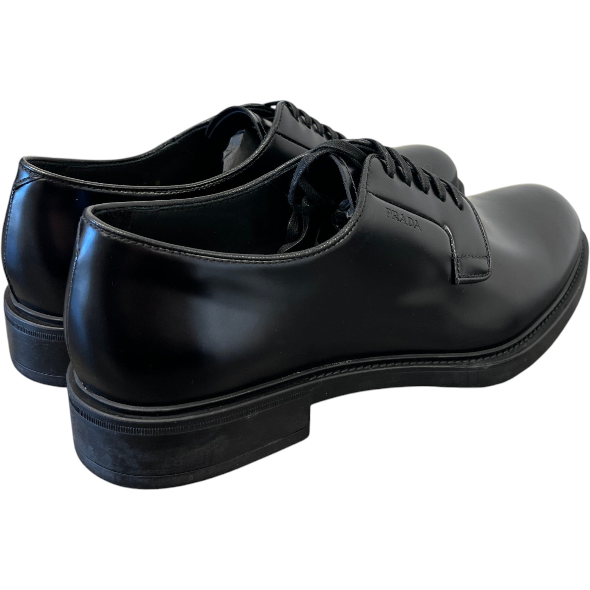 Men's Derby Loafers Black Size EU 42 / UK 8