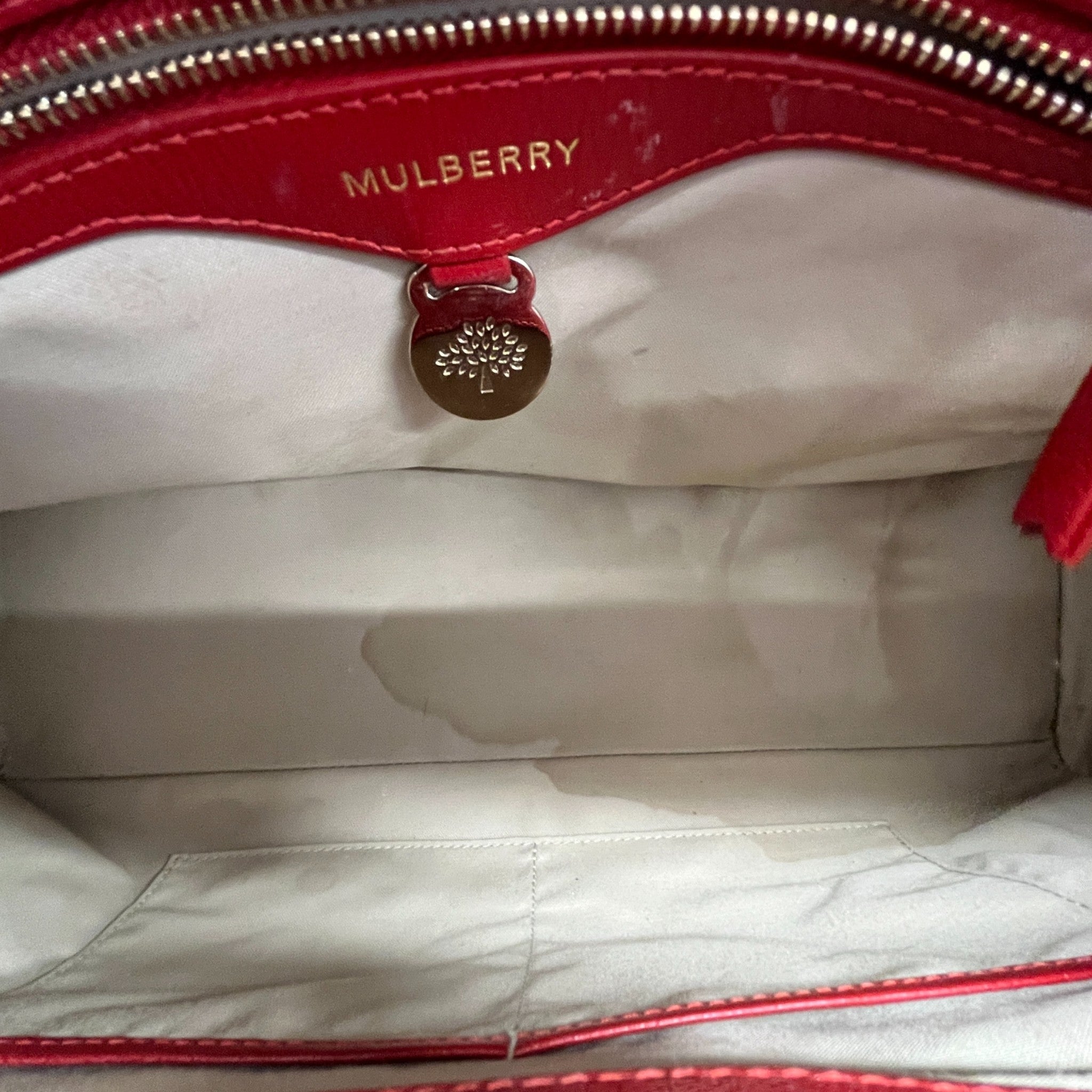 Women's Bayswater Double Zip Bag Red