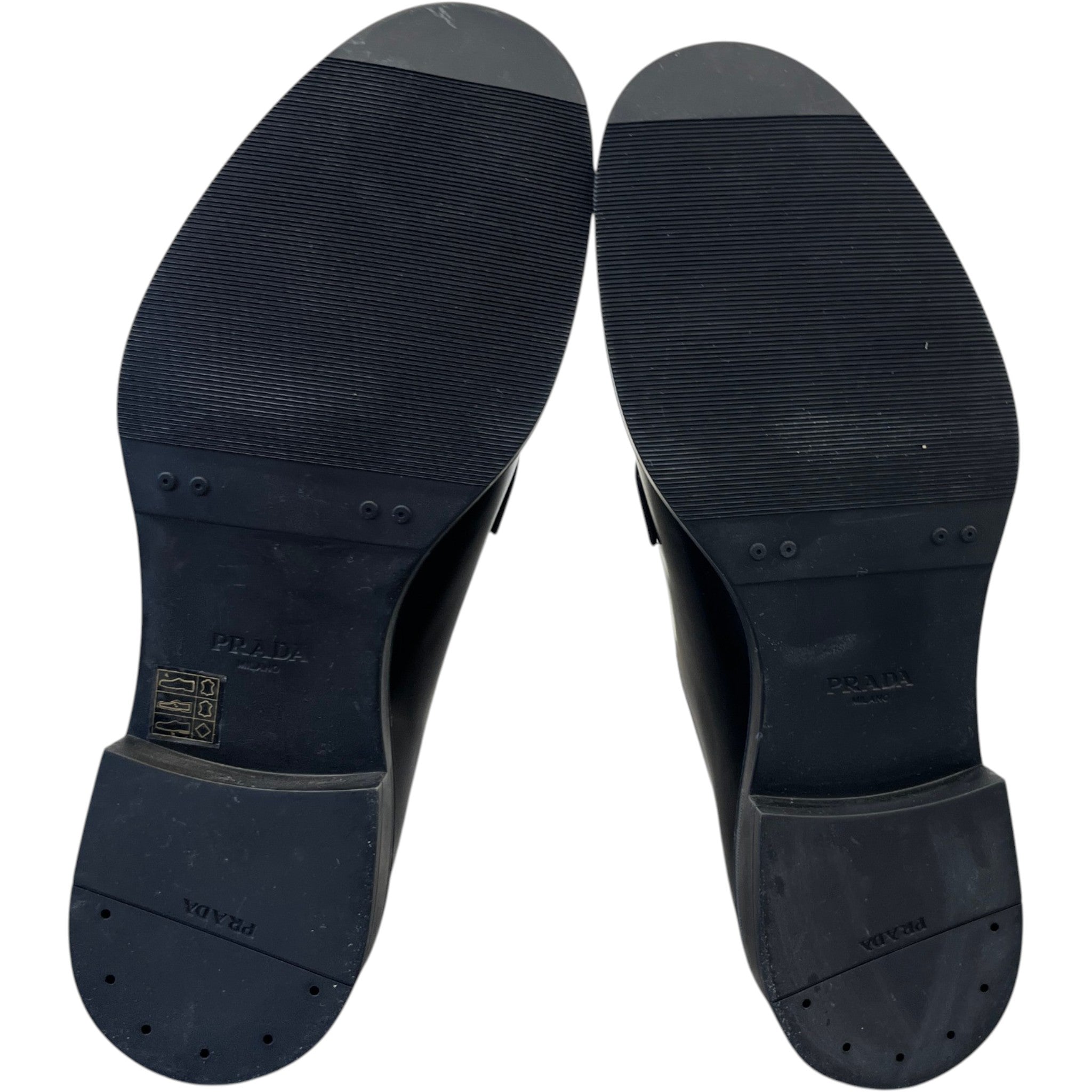 Men's Derby Loafers Black Size EU 42 / UK 8