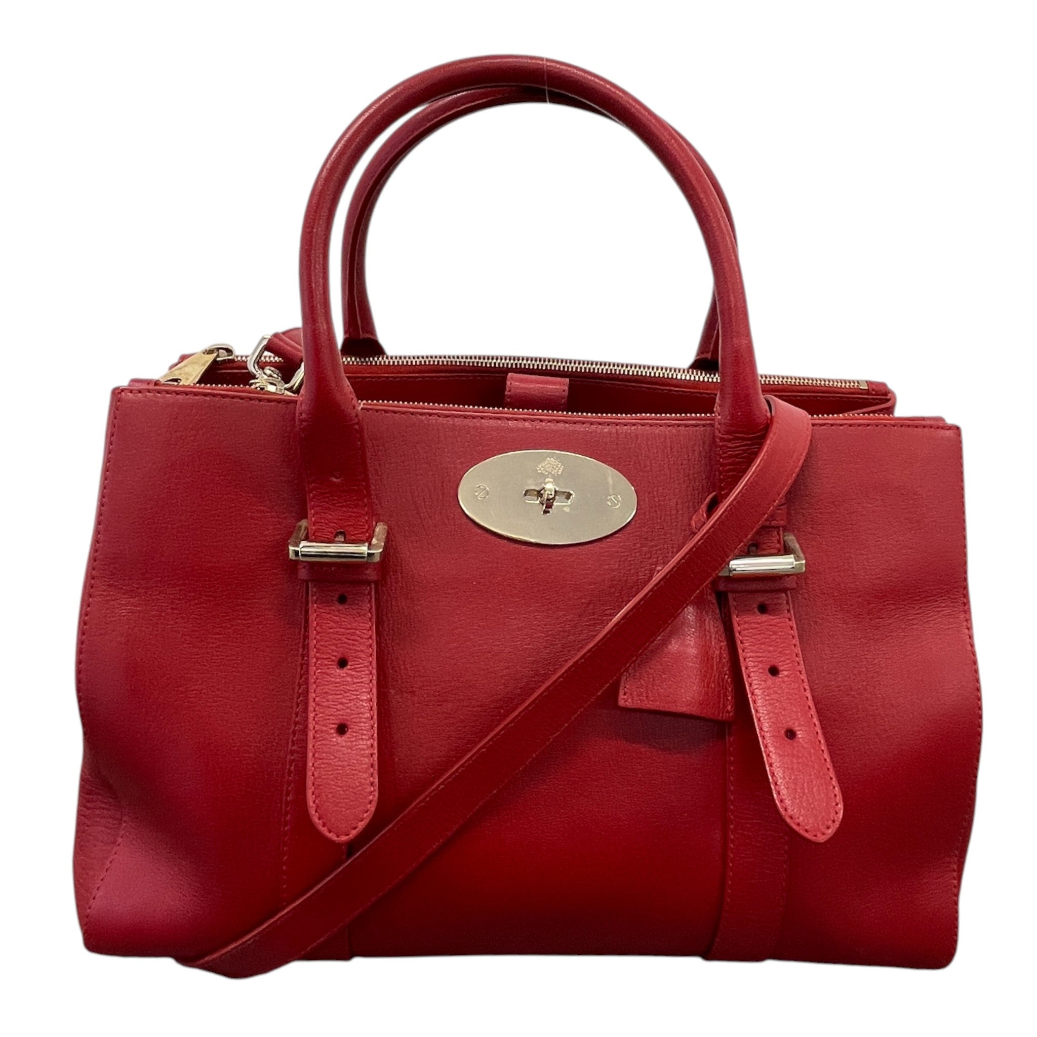 Women's Bayswater Double Zip Bag Red
