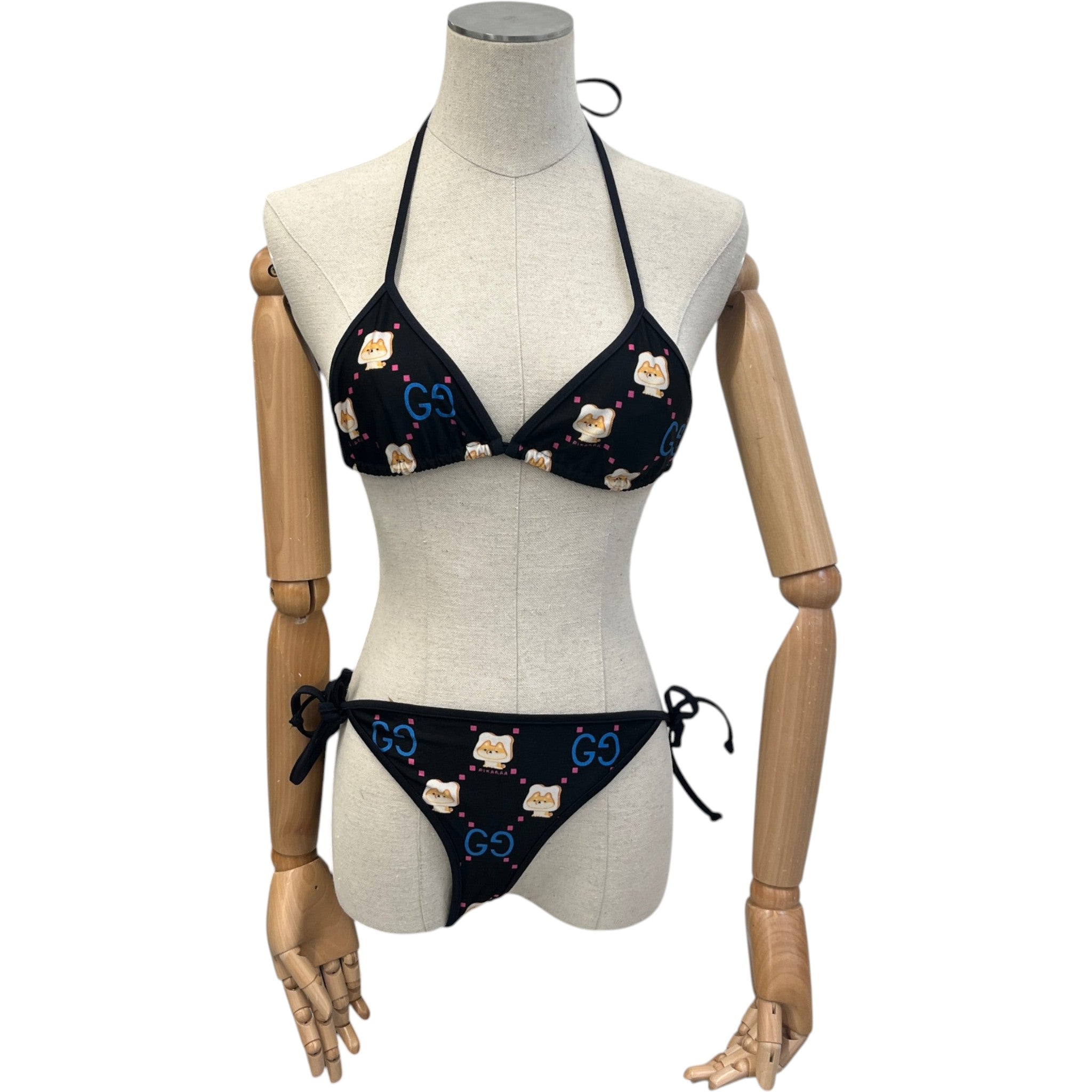Women's Gg Pikarar Bikini Black Size S