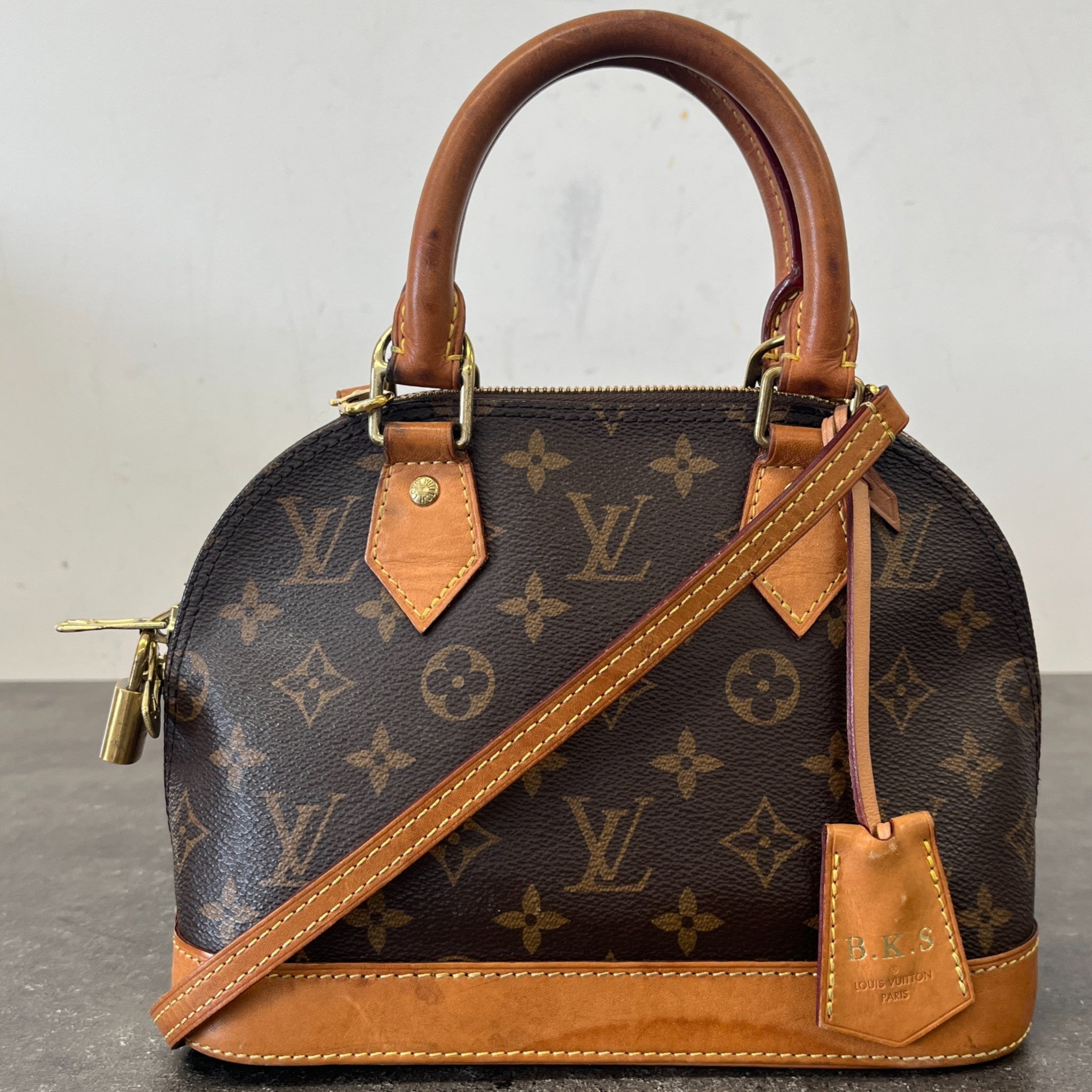Women's Monogram Alma Bb Bag Brown