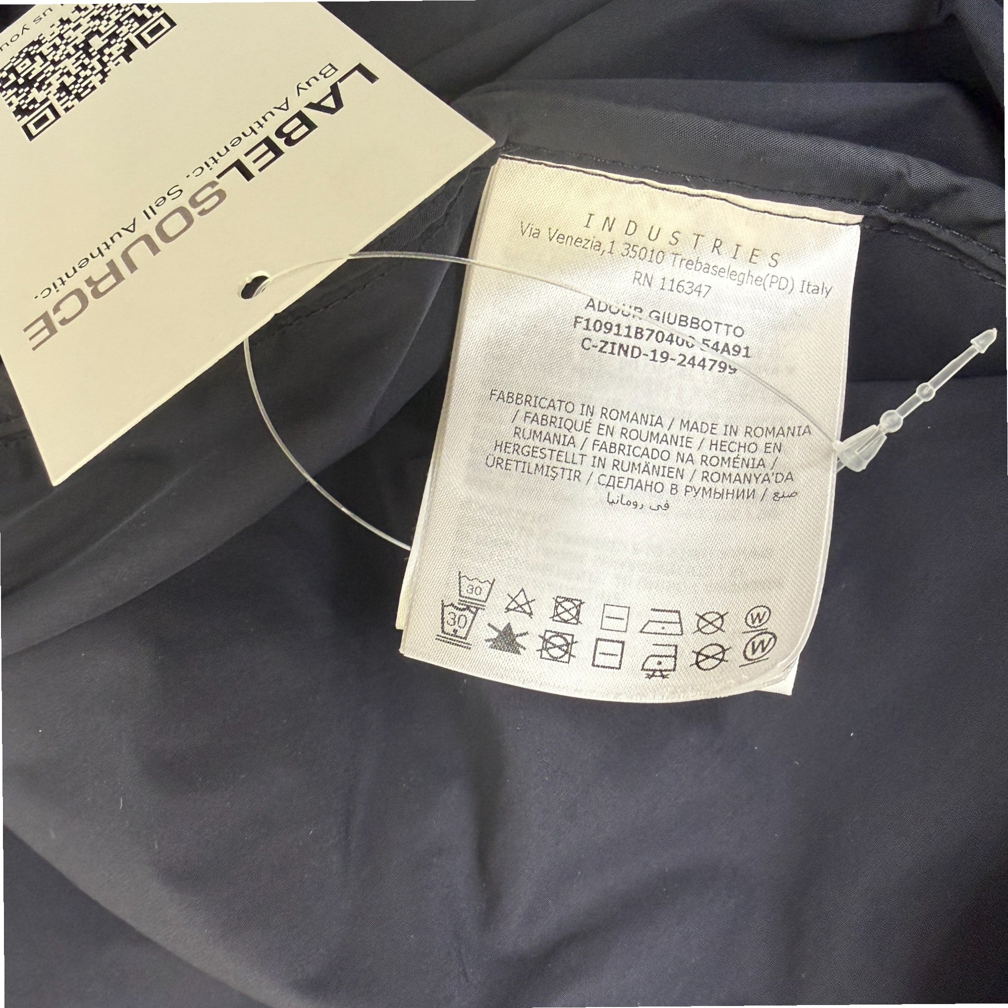 Men's Adour Windbreaker Navy Size 3 / L