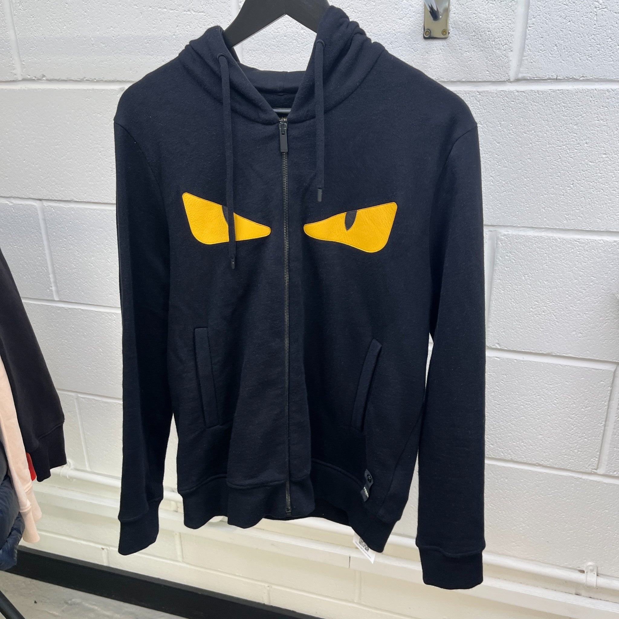 Men's Monster Eye Hoodie Black Size IT 48 / UK M