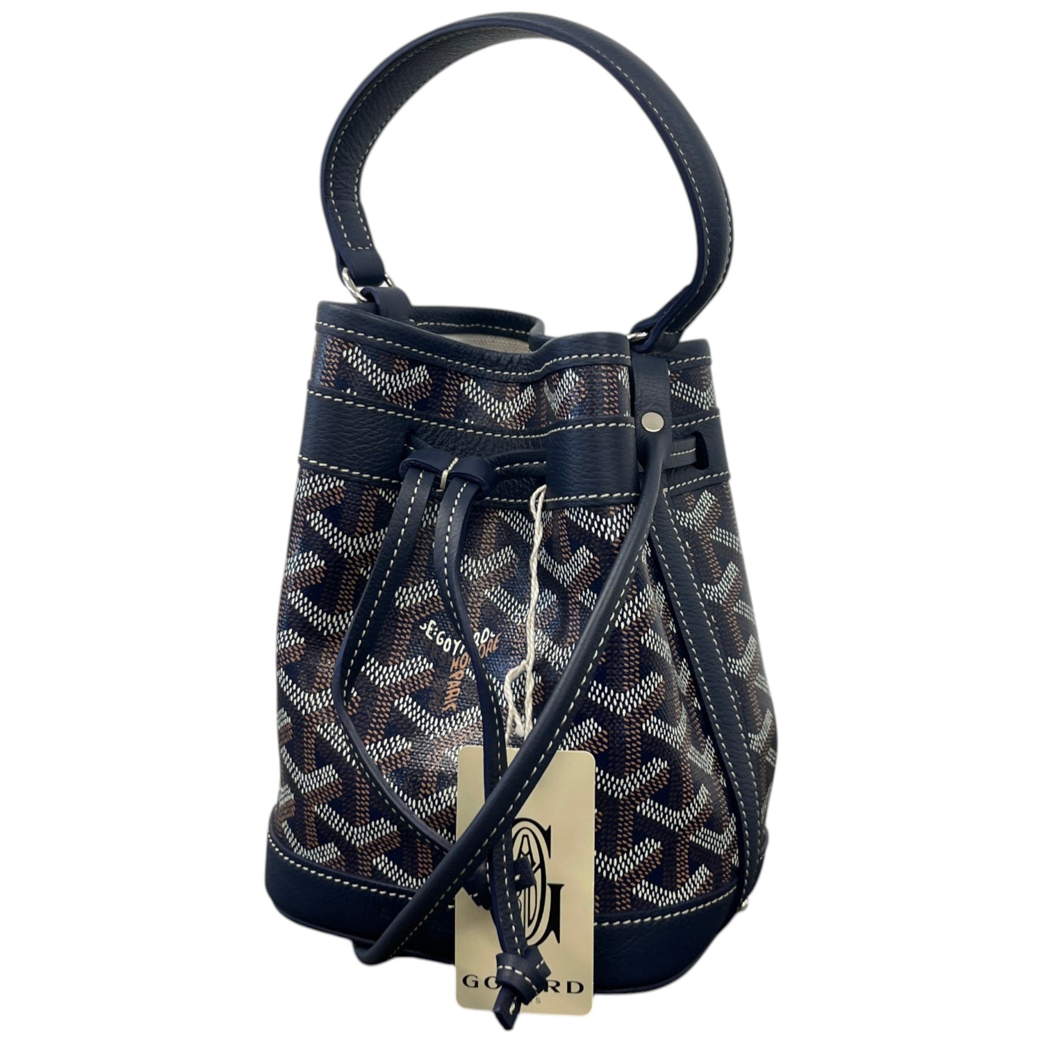Women's Mini Petit Flot Bucket Bag Navy