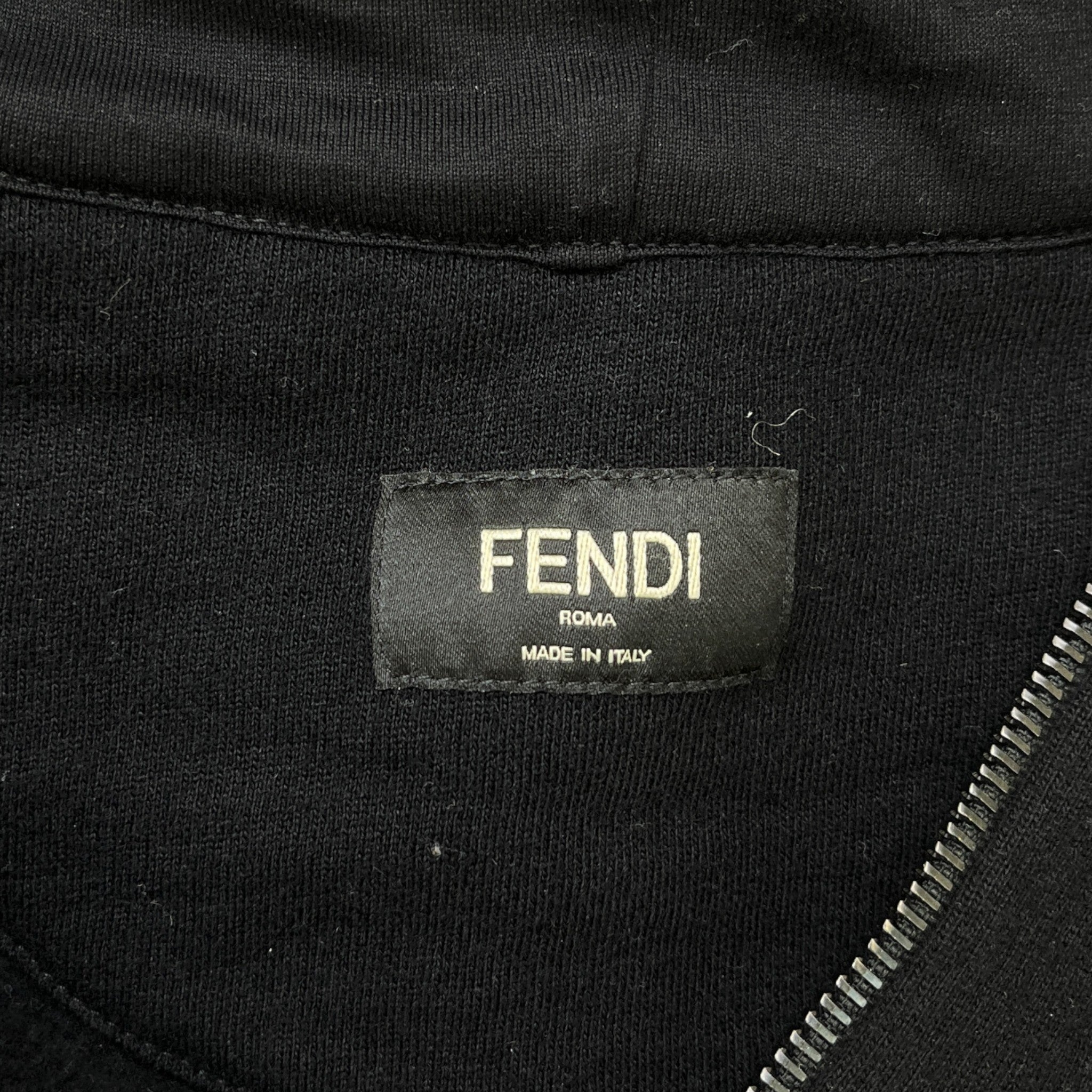 Men's Monster Eye Hoodie Black Size IT 48 / UK M