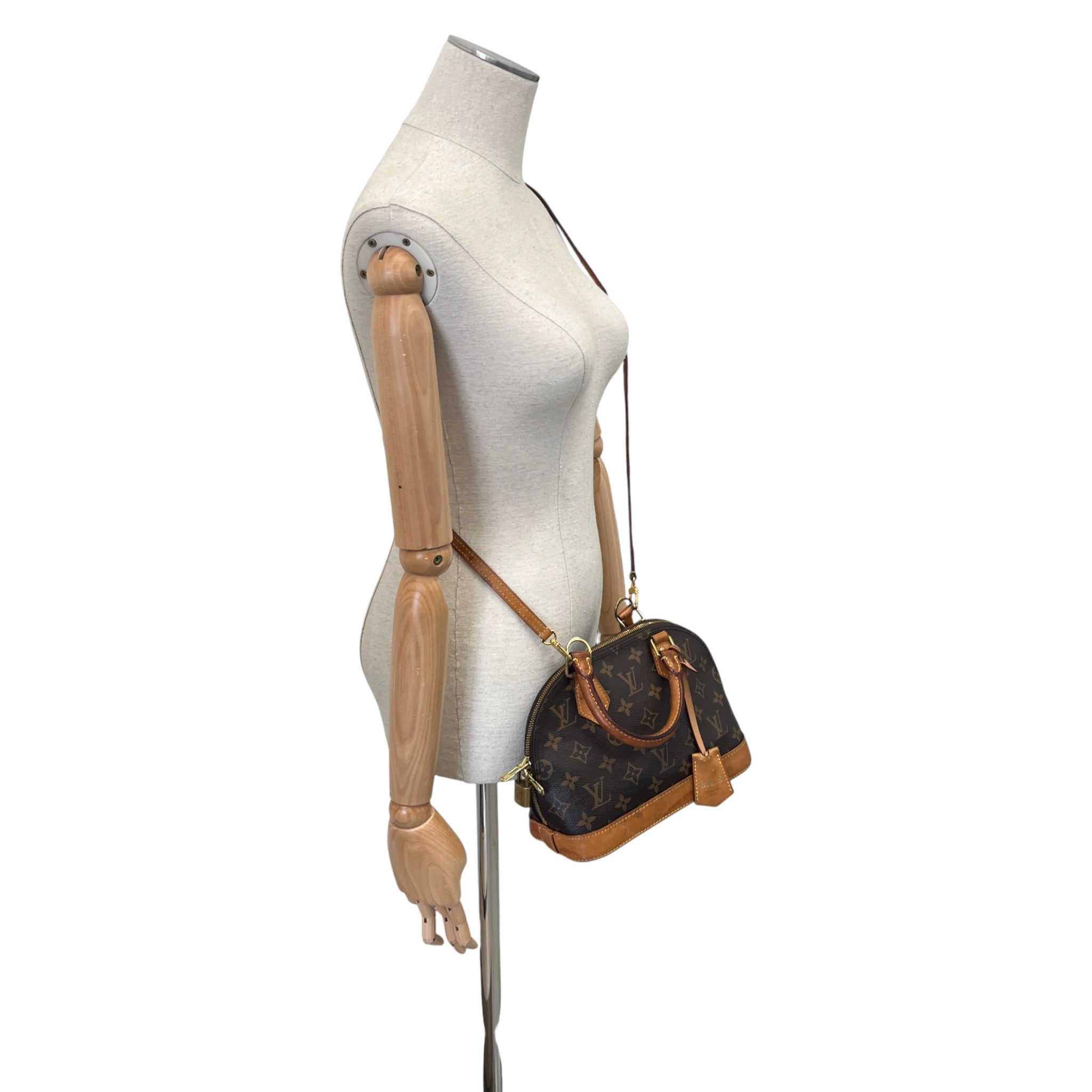 Women's Monogram Alma Bb Bag Brown