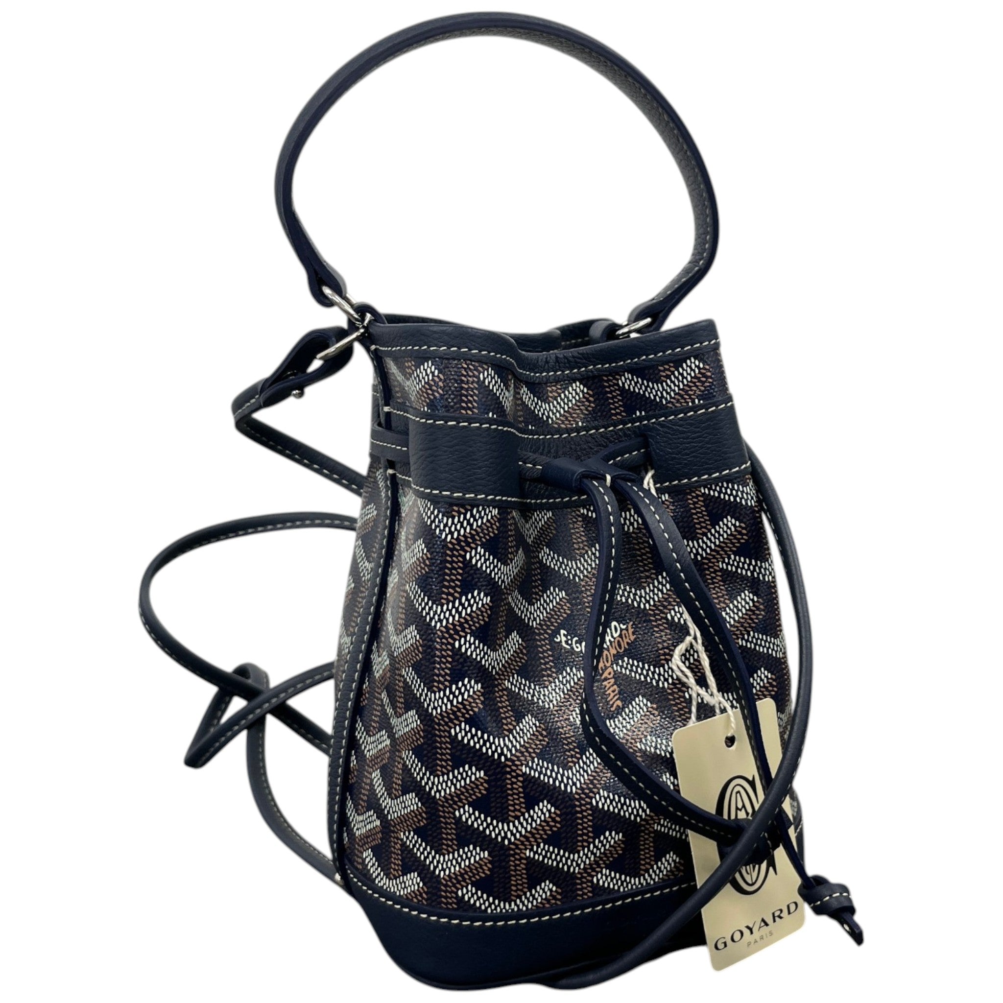 Women's Mini Petit Flot Bucket Bag Navy