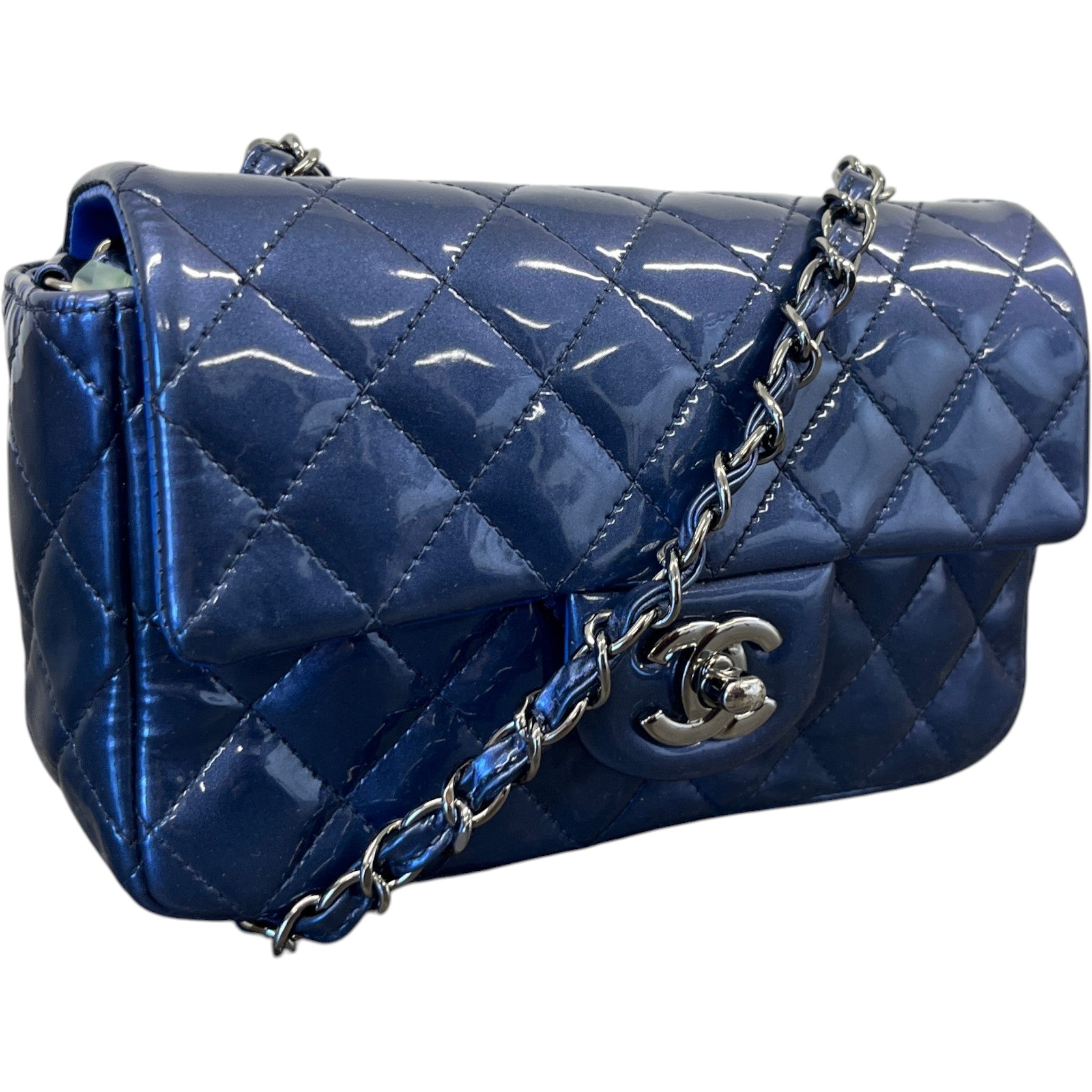 Women's Classic Flap Mini Bag Blue