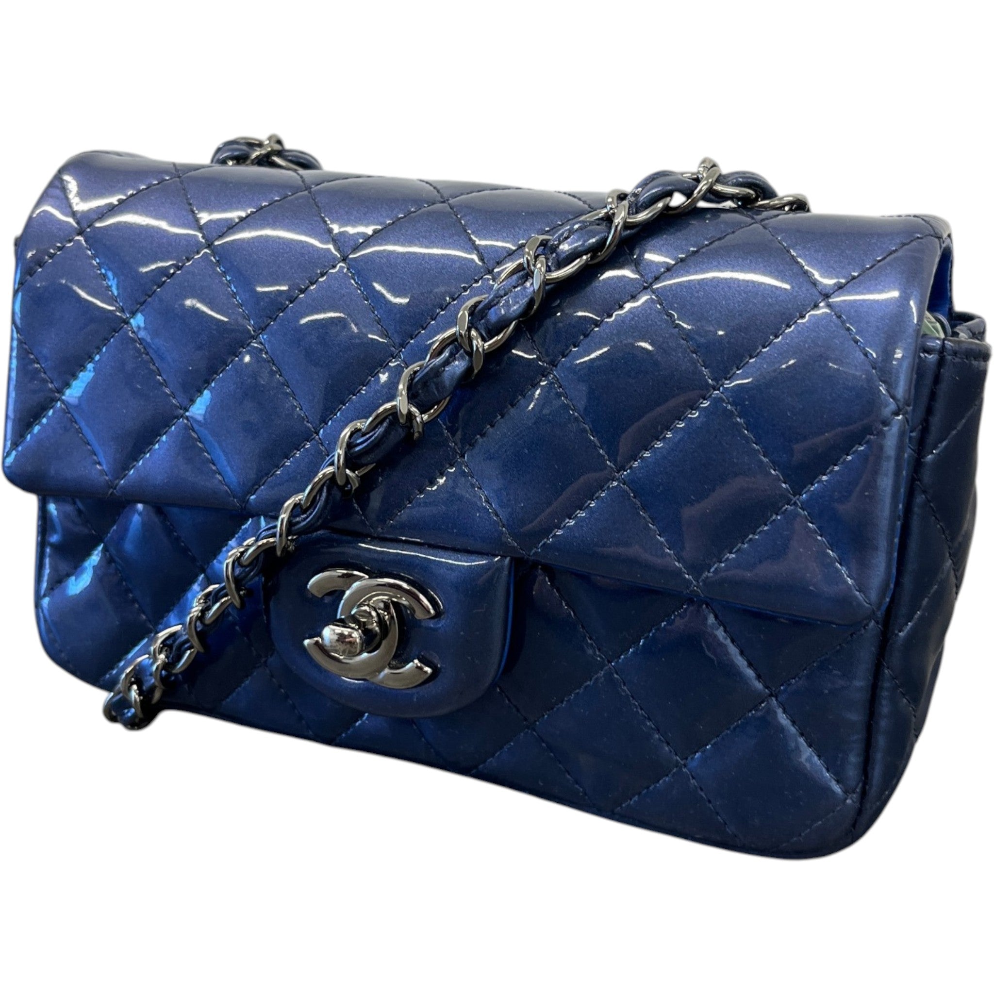 Women's Classic Flap Mini Bag Blue