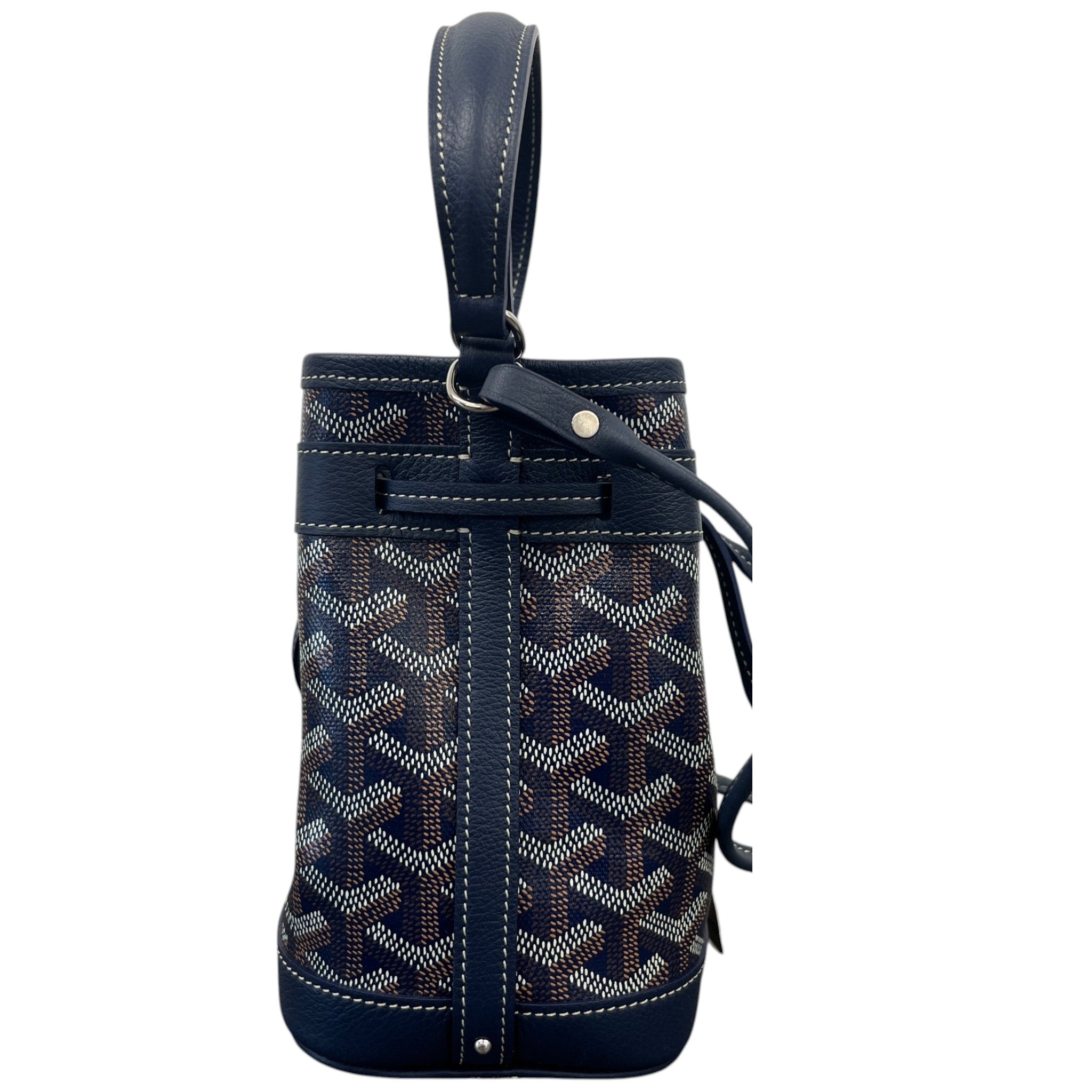 Women's Mini Petit Flot Bucket Bag Navy
