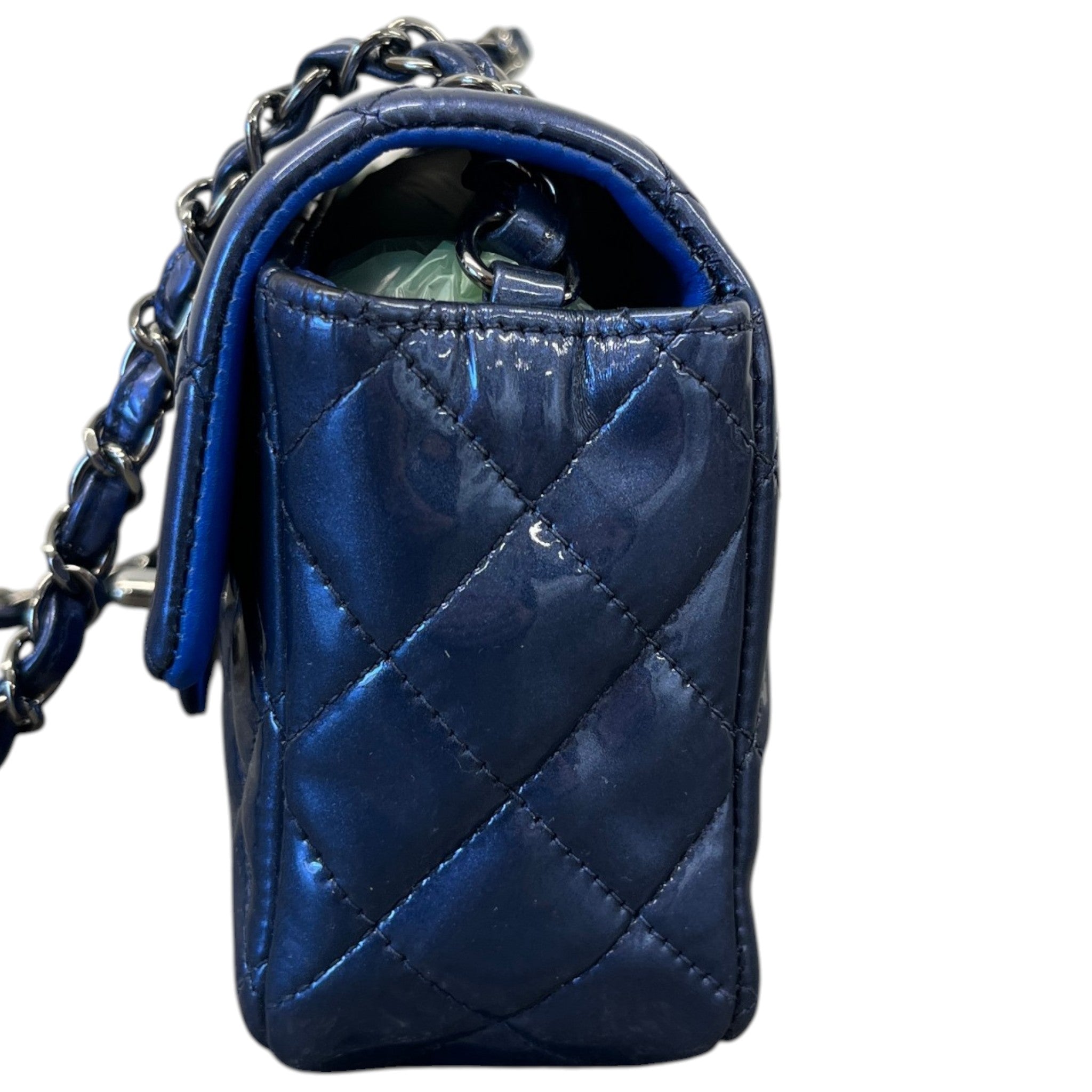 Women's Classic Flap Mini Bag Blue