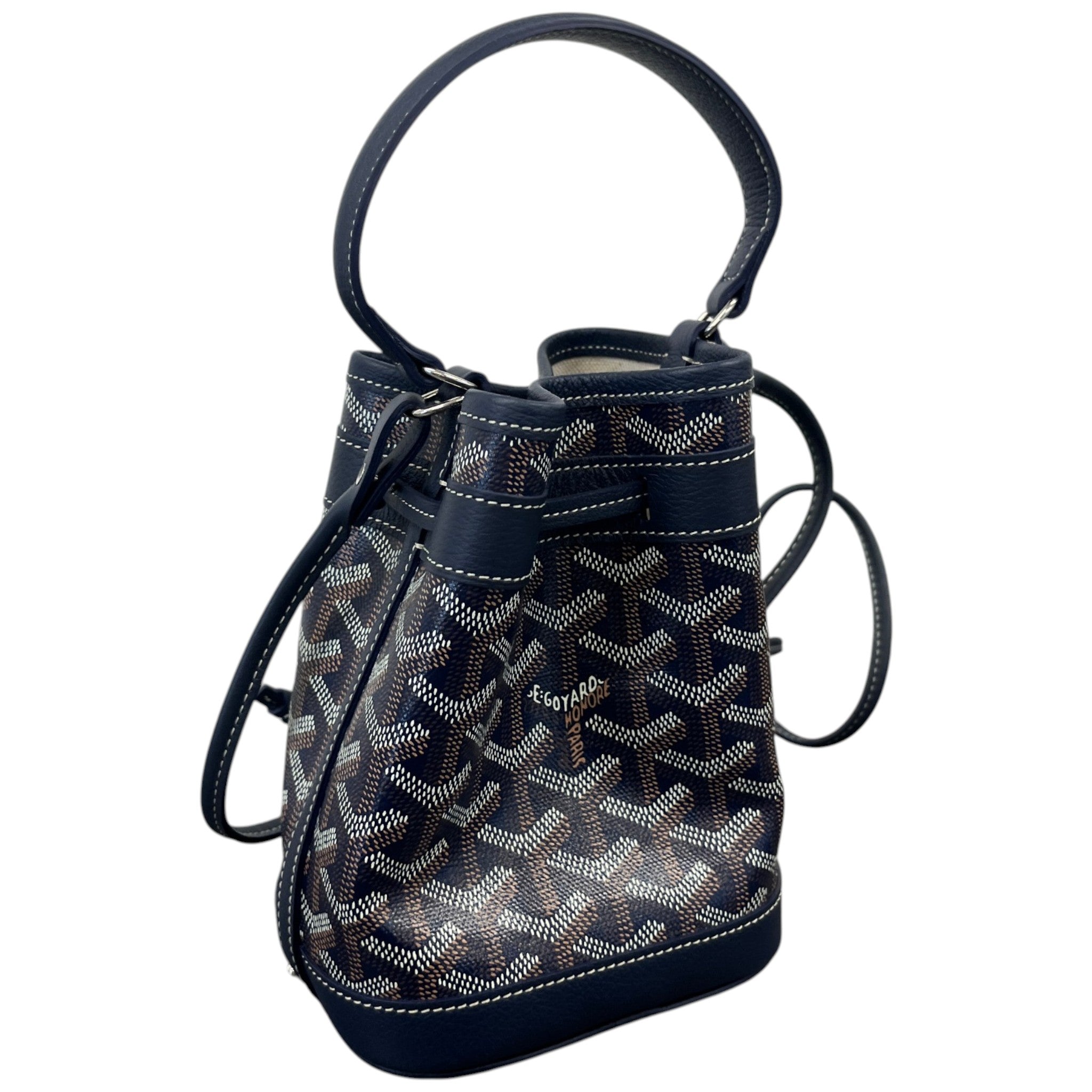 Women's Mini Petit Flot Bucket Bag Navy