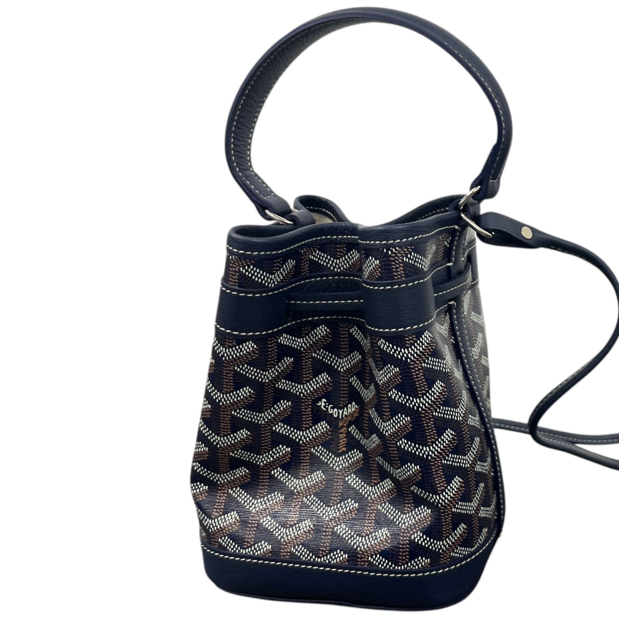 Women's Mini Petit Flot Bucket Bag Navy