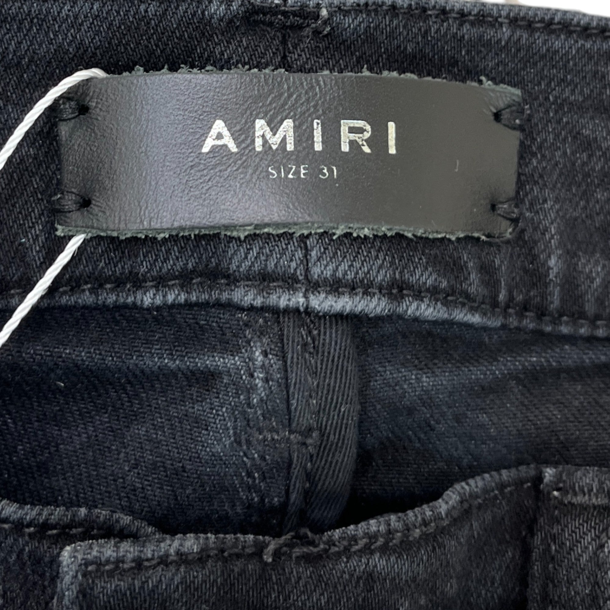 Men's Mx1 Distressed Jeans Black Size Waist 31"