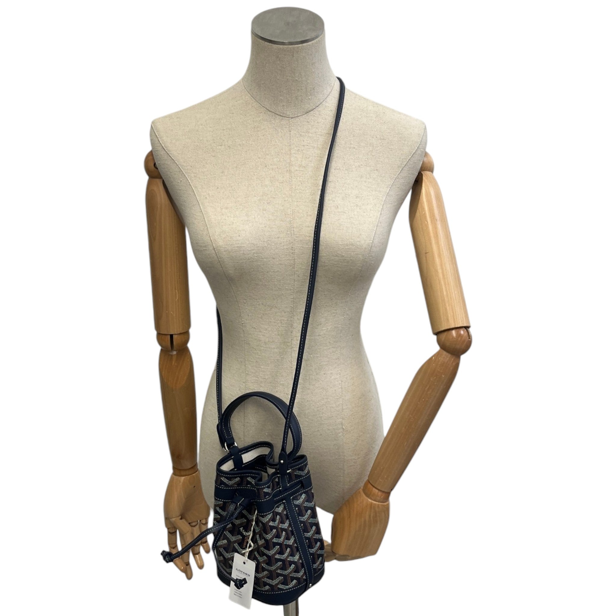 Women's Mini Petit Flot Bucket Bag Navy