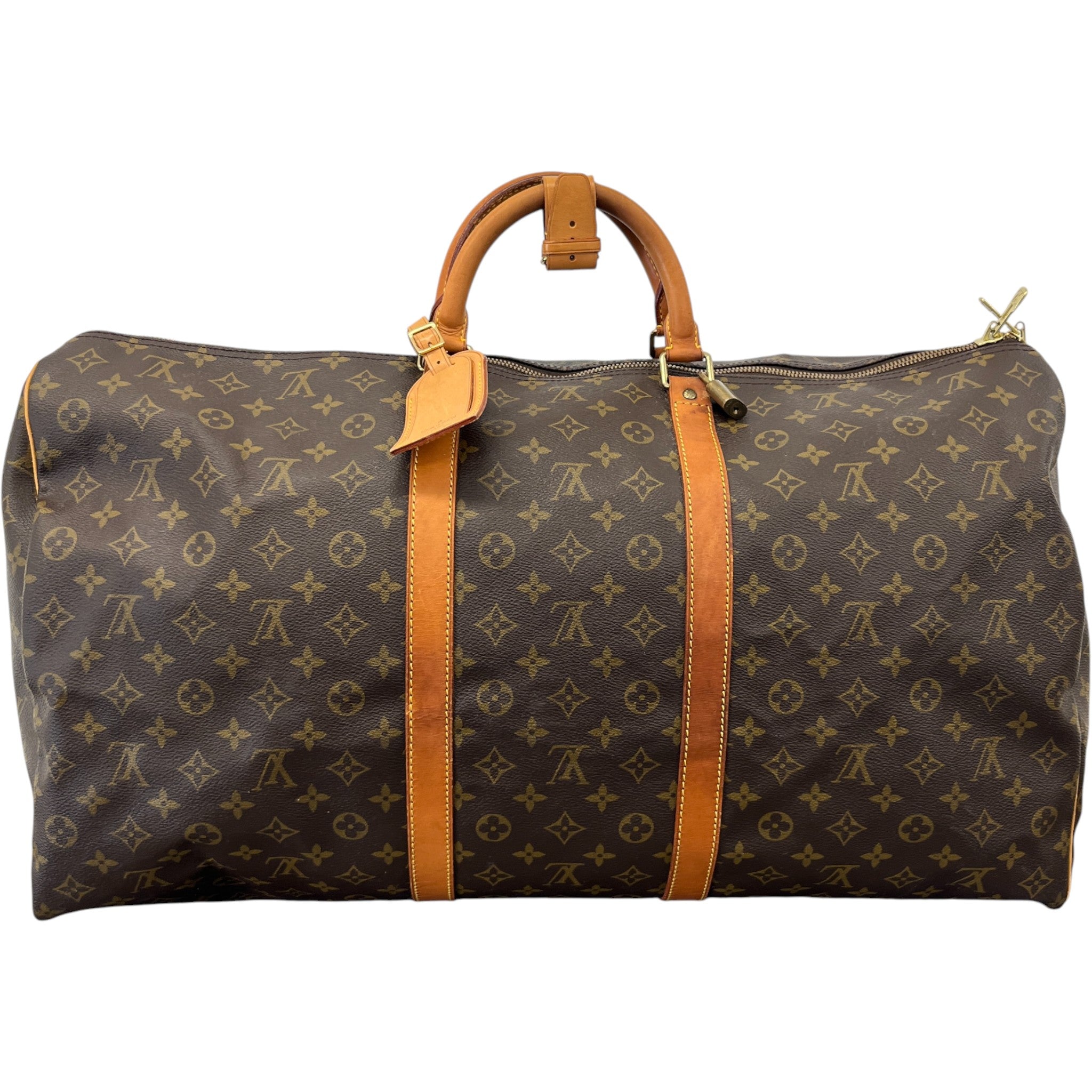 Men's Monogram Keepall 60 Bag Brown
