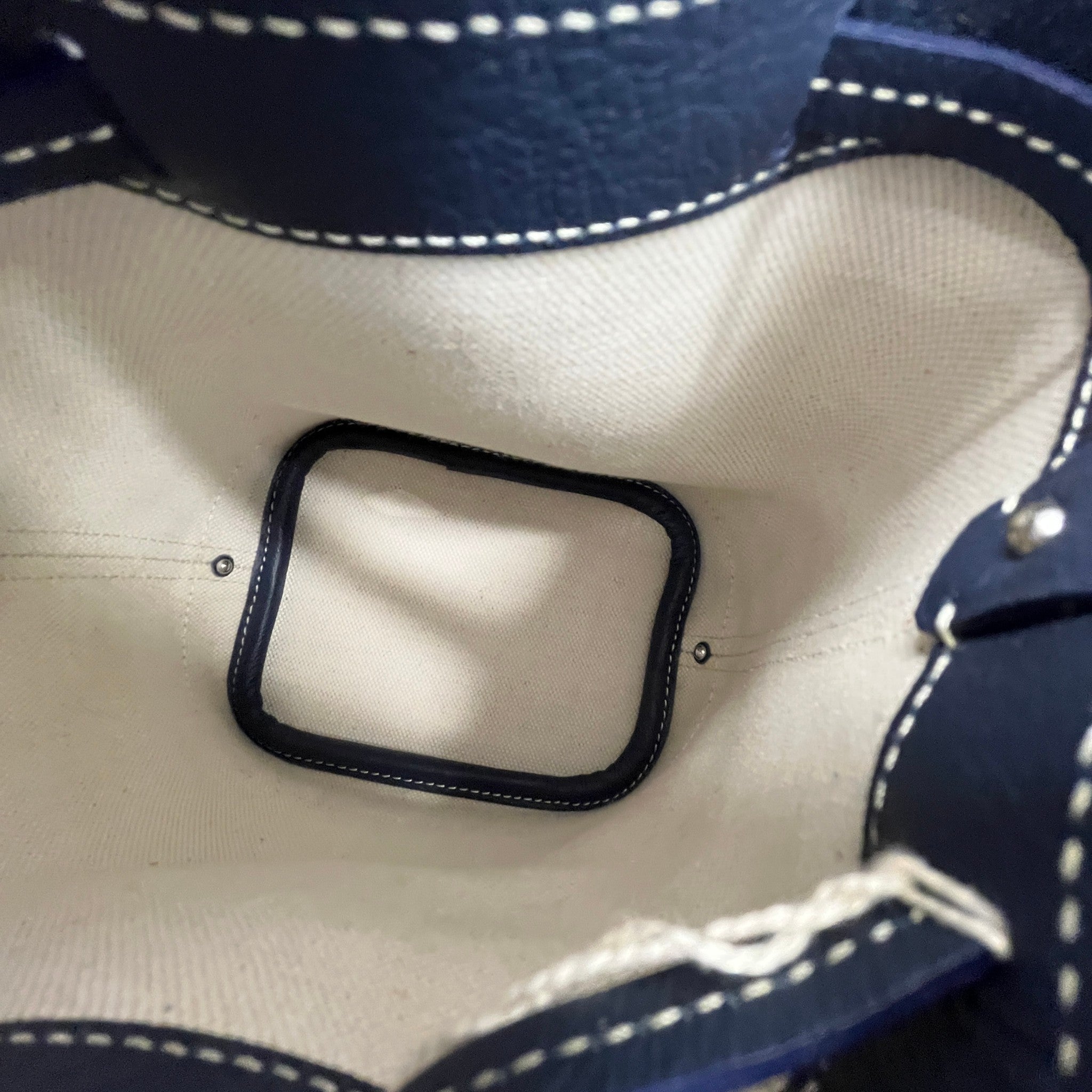 Women's Mini Petit Flot Bucket Bag Navy