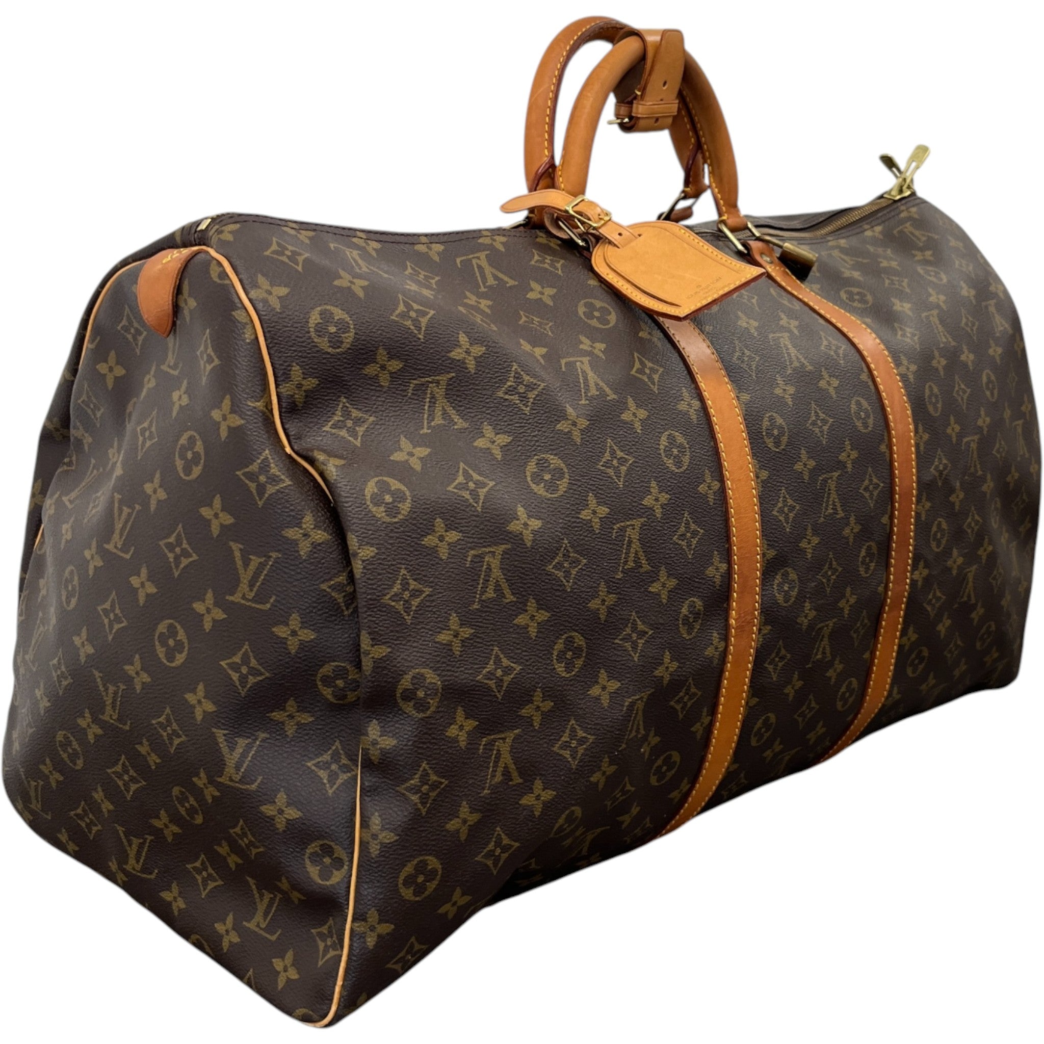 Men's Monogram Keepall 60 Bag Brown