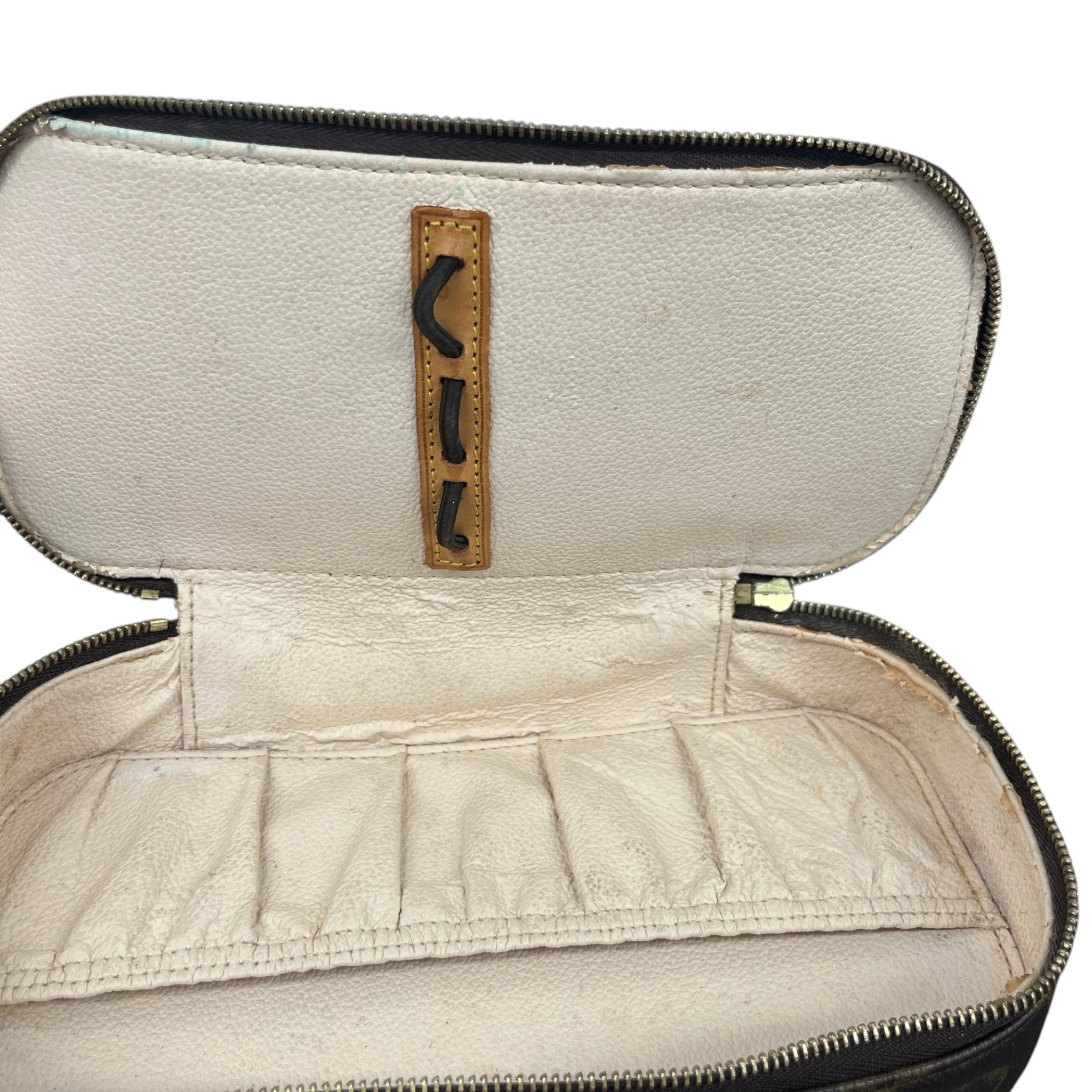 Women's Monogram Blush Gm Cosmetic Pouch Brown
