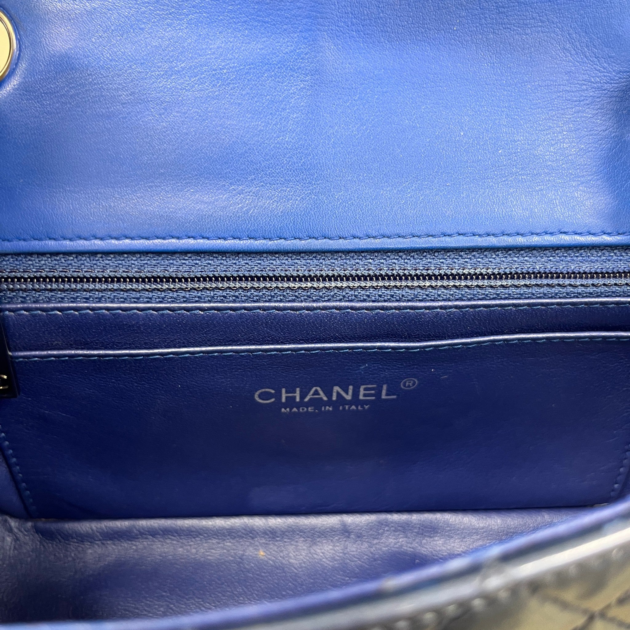 Women's Classic Flap Mini Bag Blue