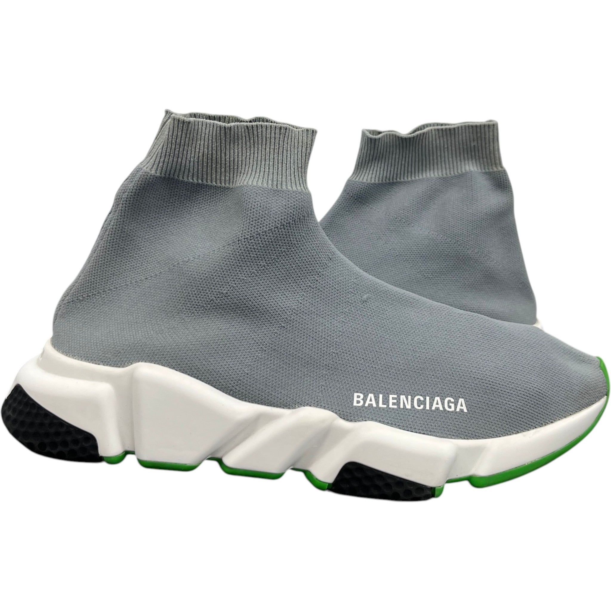 Women's Sock Runners High Trainers Grey Size EU 40 / UK 7