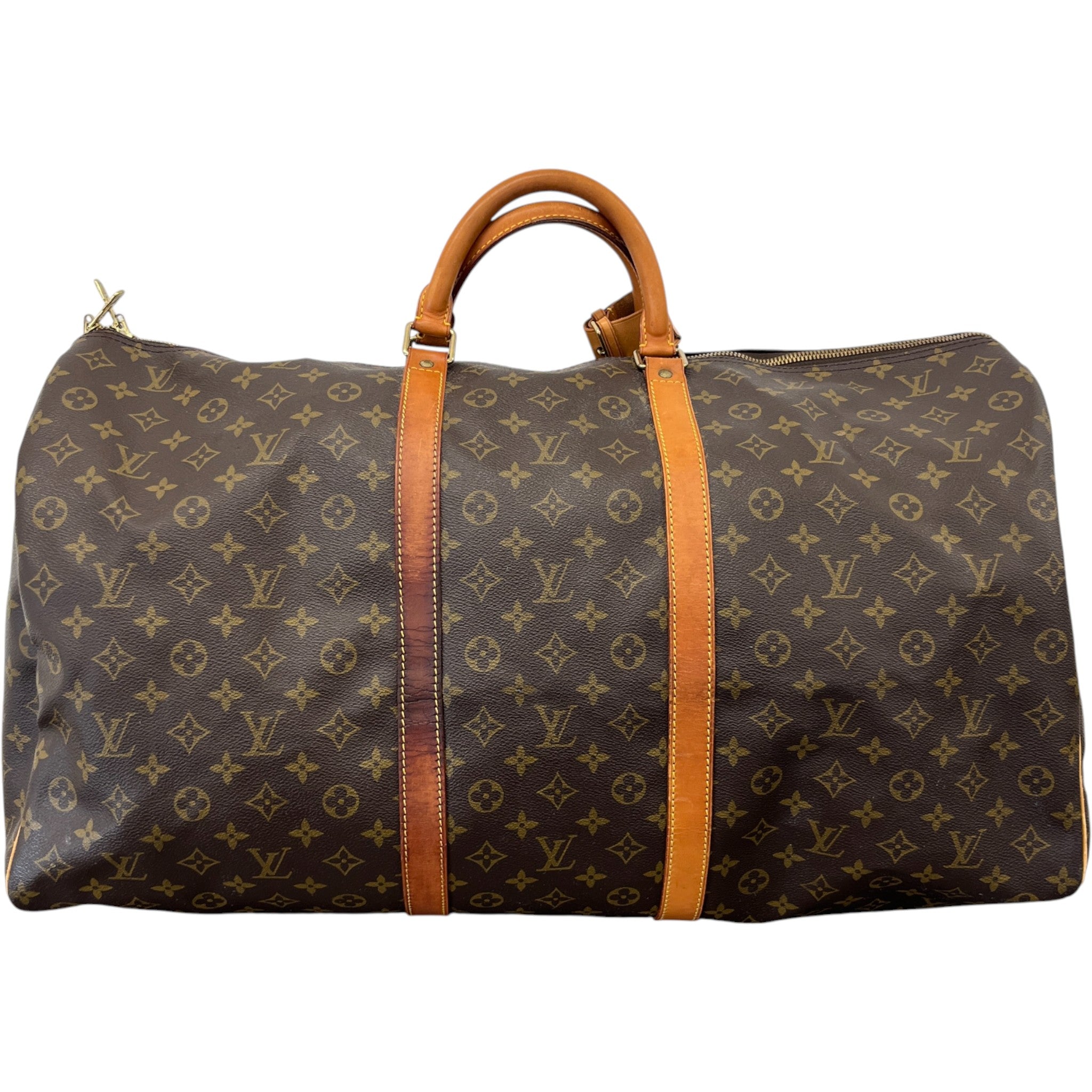 Men's Monogram Keepall 60 Bag Brown