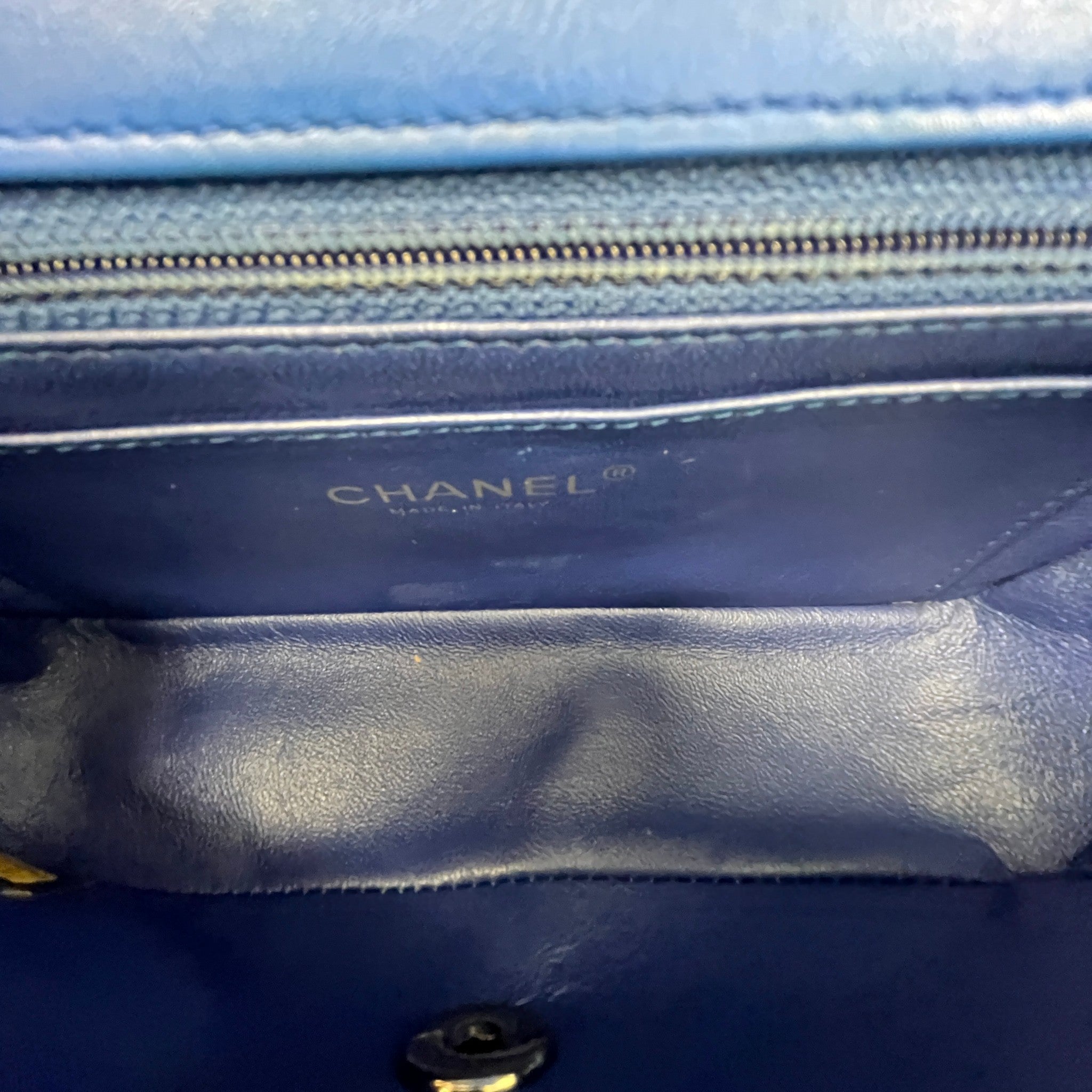 Women's Classic Flap Mini Bag Blue