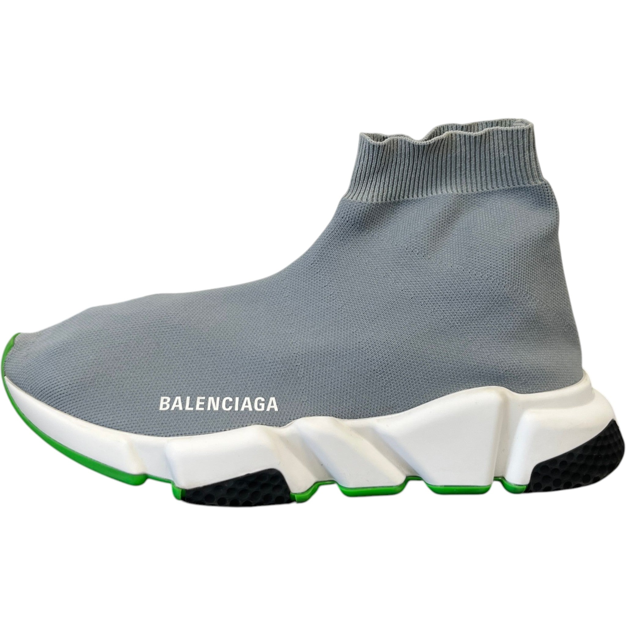 Women's Sock Runners High Trainers Grey Size EU 40 / UK 7