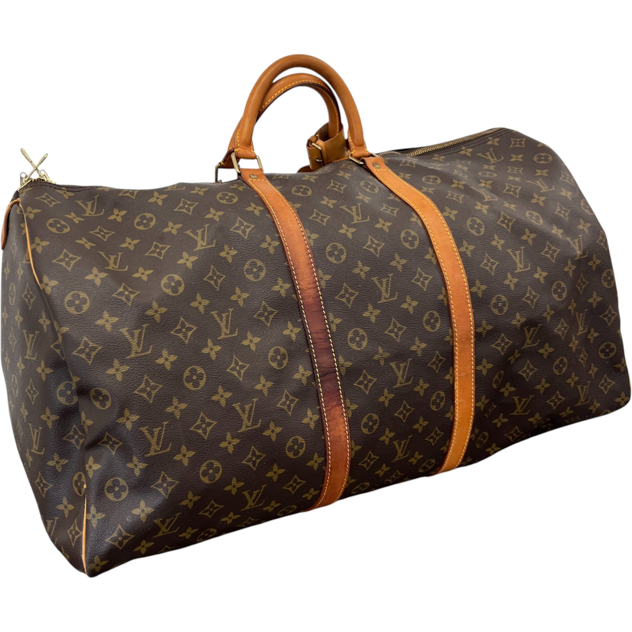Men's Monogram Keepall 60 Bag Brown
