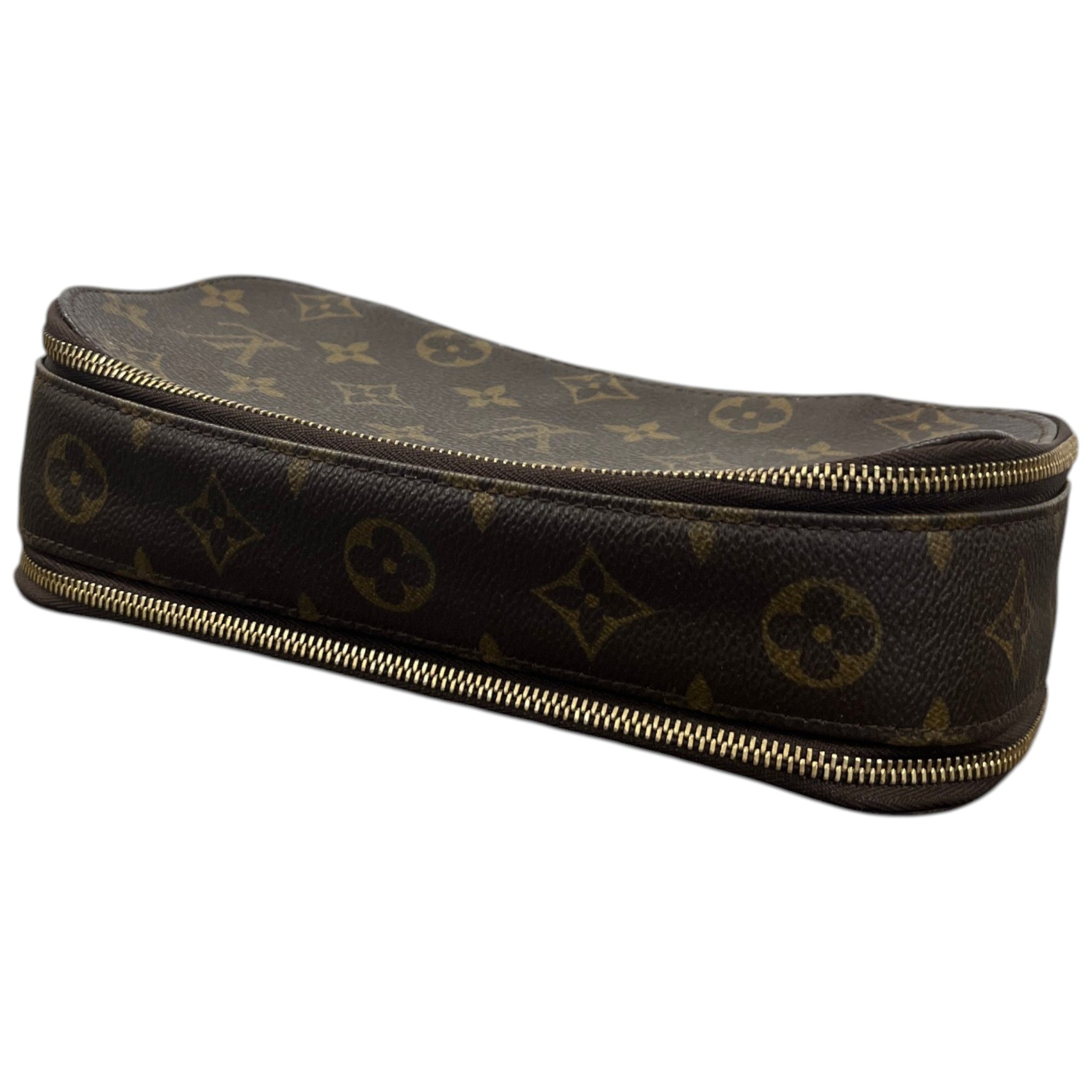 Women's Monogram Blush Gm Cosmetic Pouch Brown