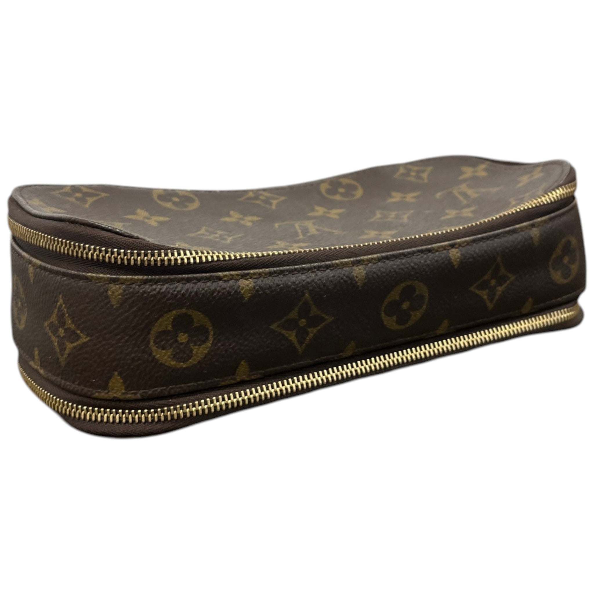 Women's Monogram Blush Gm Cosmetic Pouch Brown