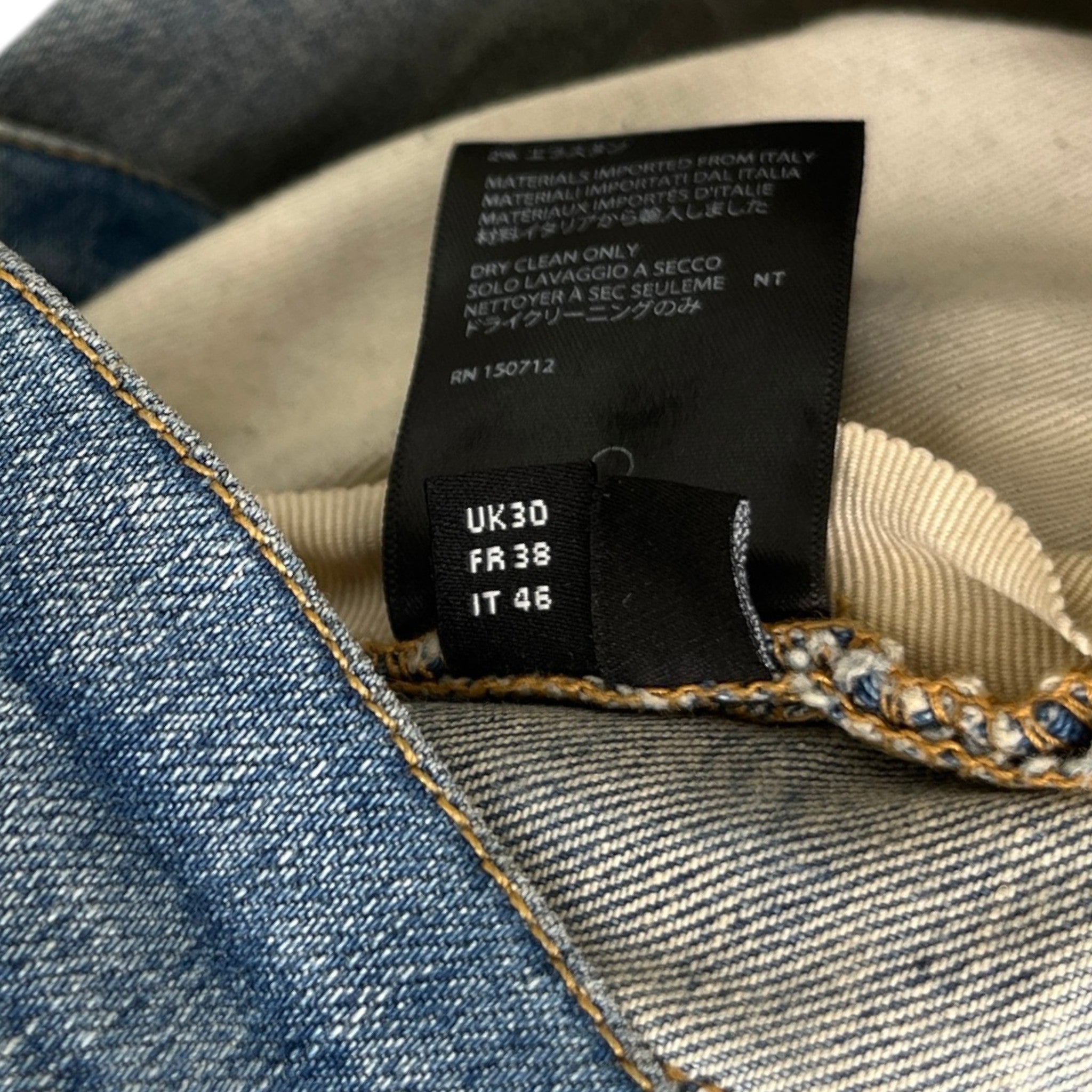 Men's Mx1 Jeans Blue Size Waist 30"