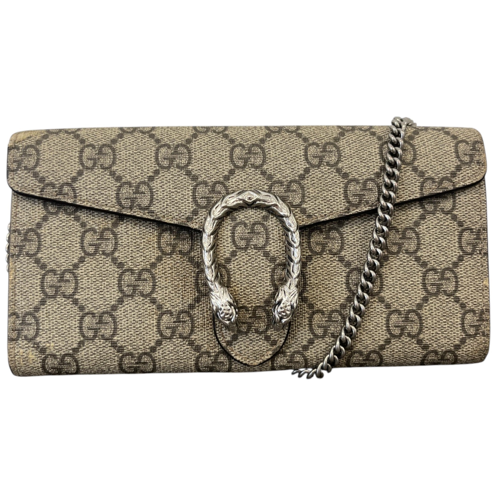 Women's Dionysus Wallet On Chain Bag Beige