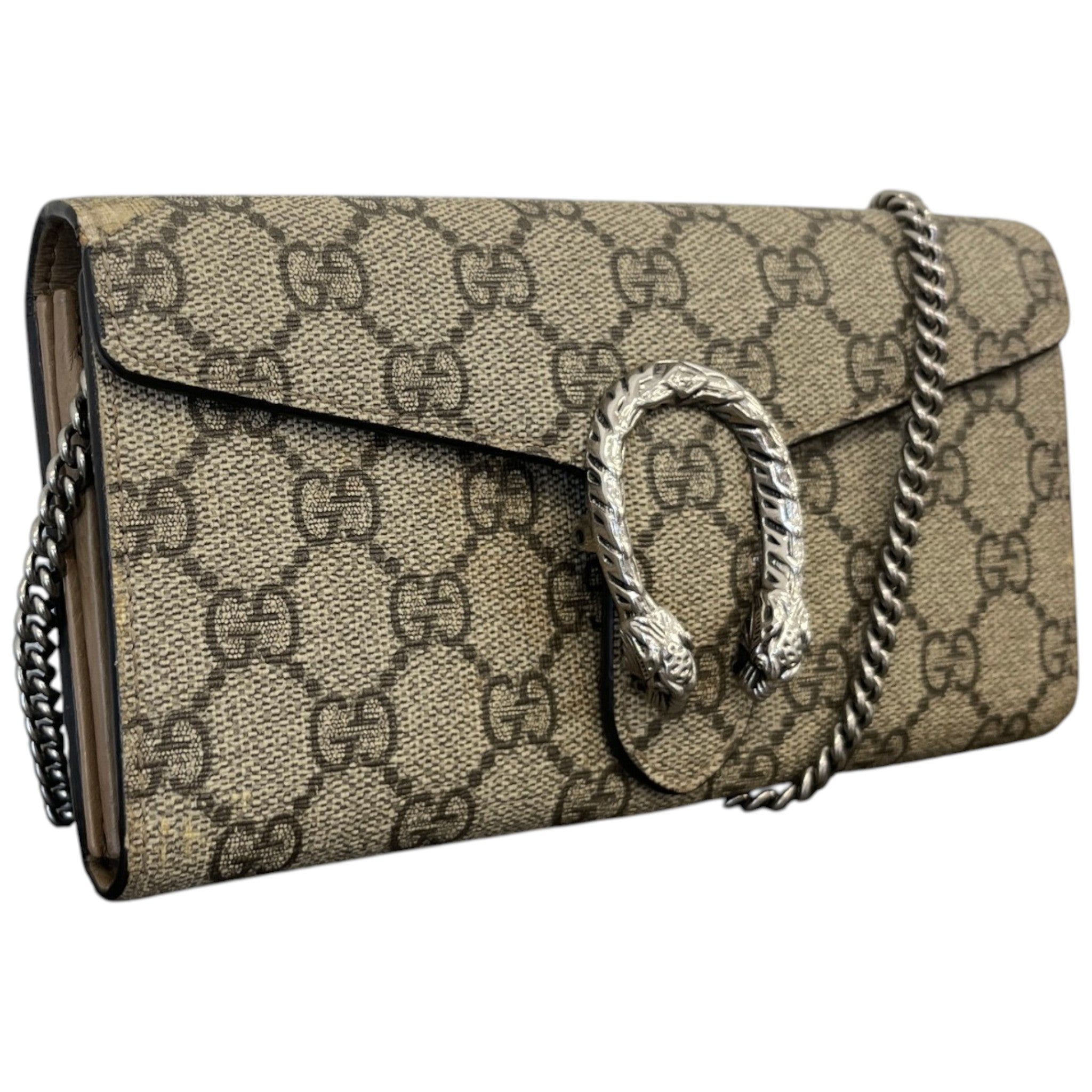 Women's Dionysus Wallet On Chain Bag Beige