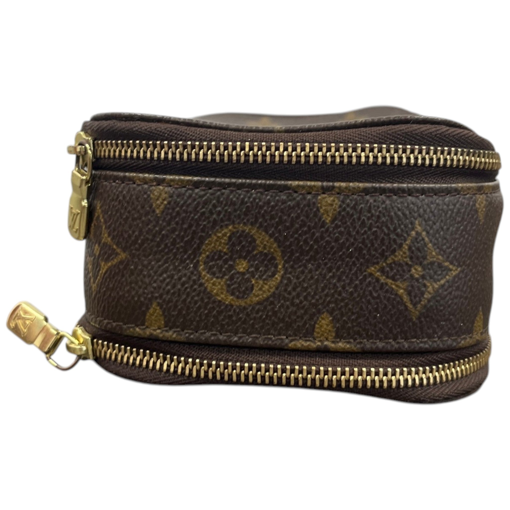 Women's Monogram Blush Gm Cosmetic Pouch Brown