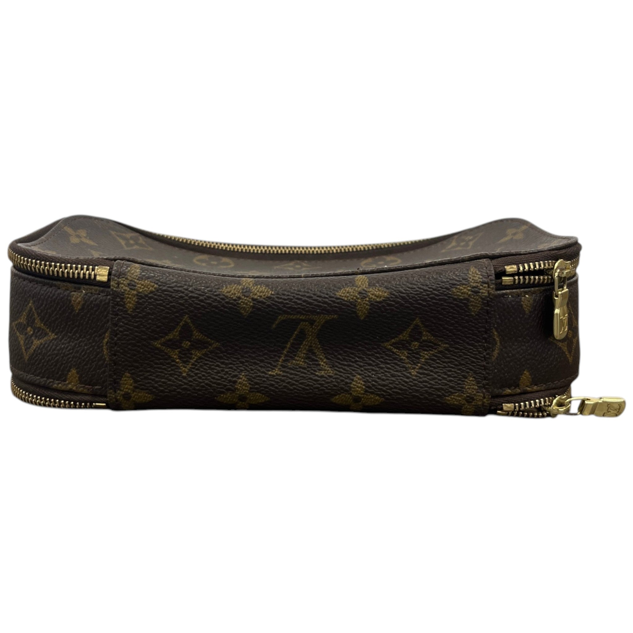 Women's Monogram Blush Gm Cosmetic Pouch Brown
