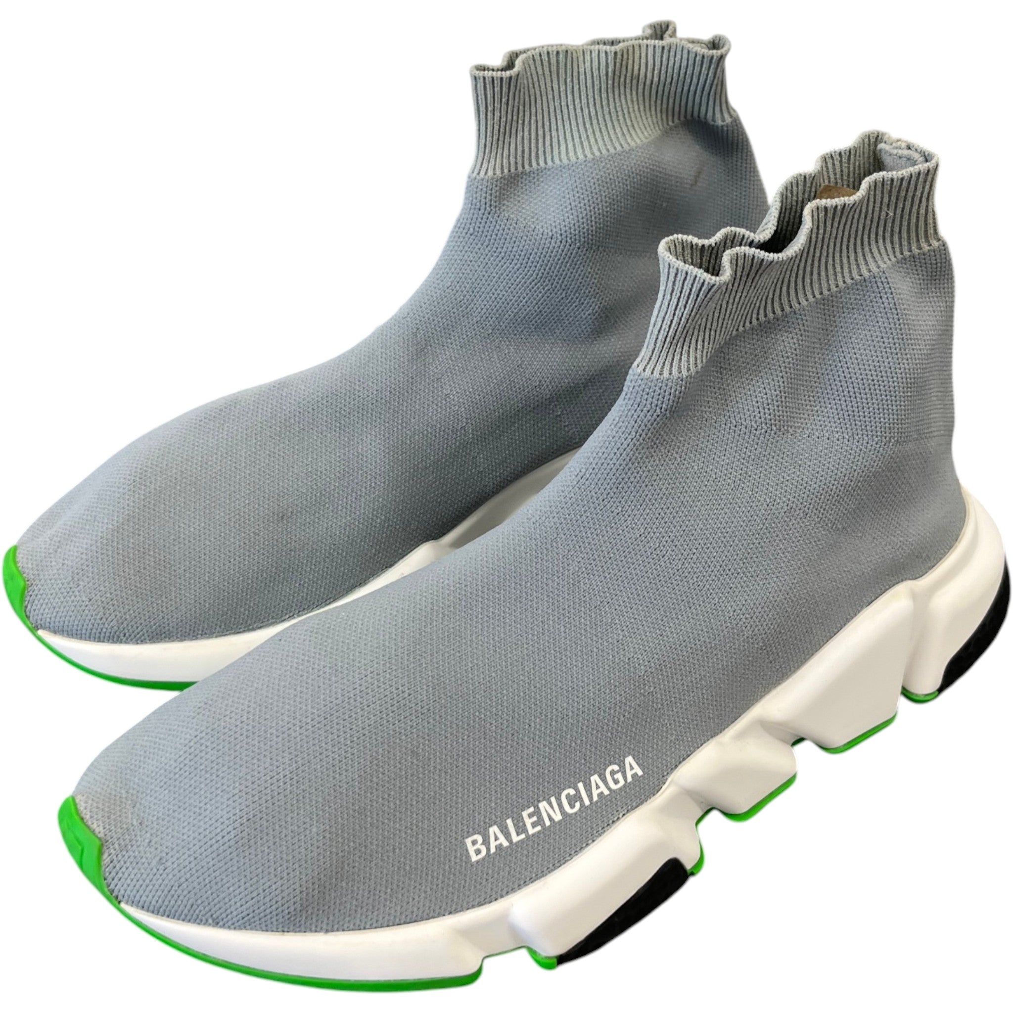 Women's Sock Runners High Trainers Grey Size EU 40 / UK 7