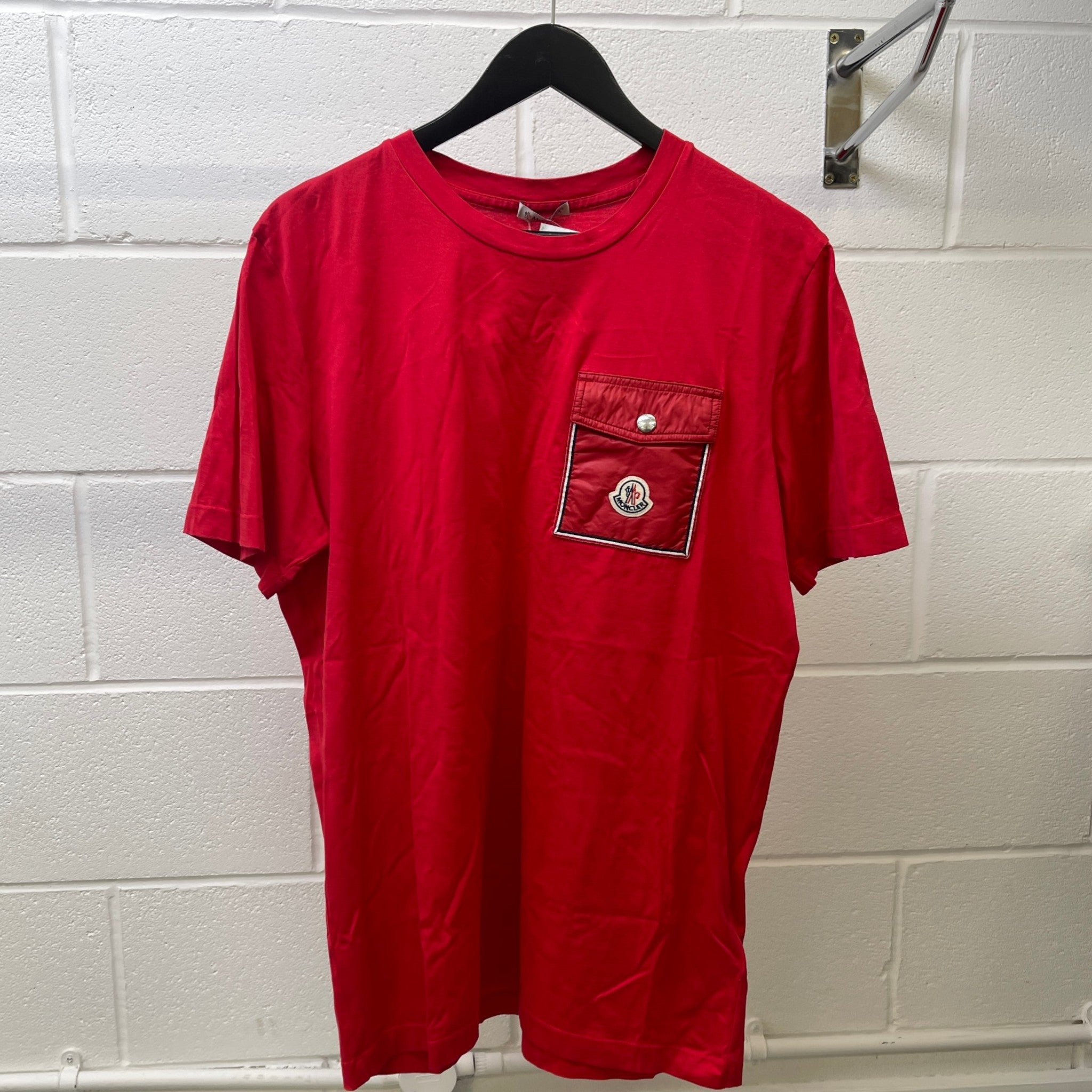 Men's Ss T-Shirt Red Size M