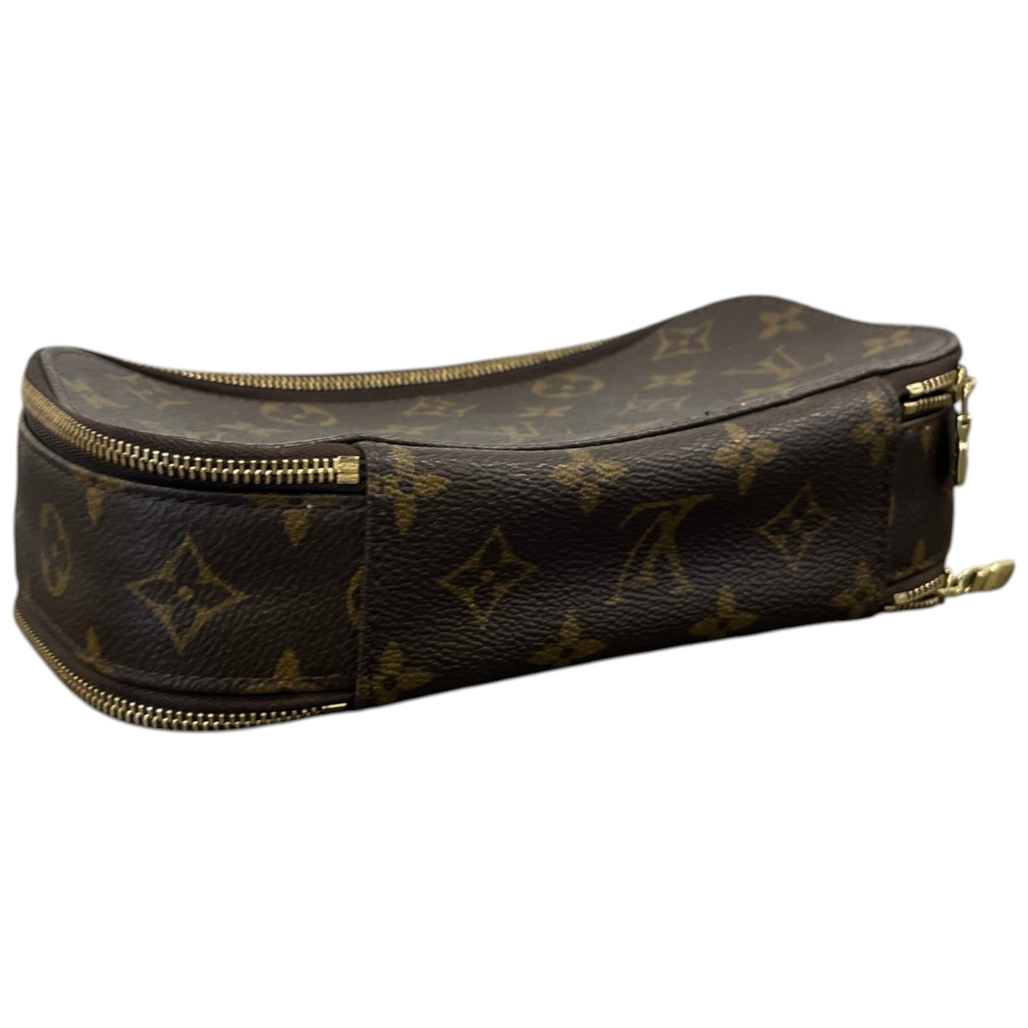 Women's Monogram Blush Gm Cosmetic Pouch Brown
