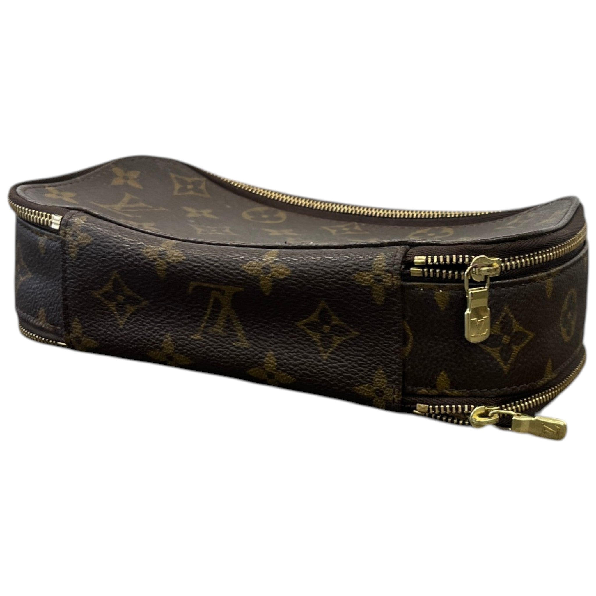 Women's Monogram Blush Gm Cosmetic Pouch Brown