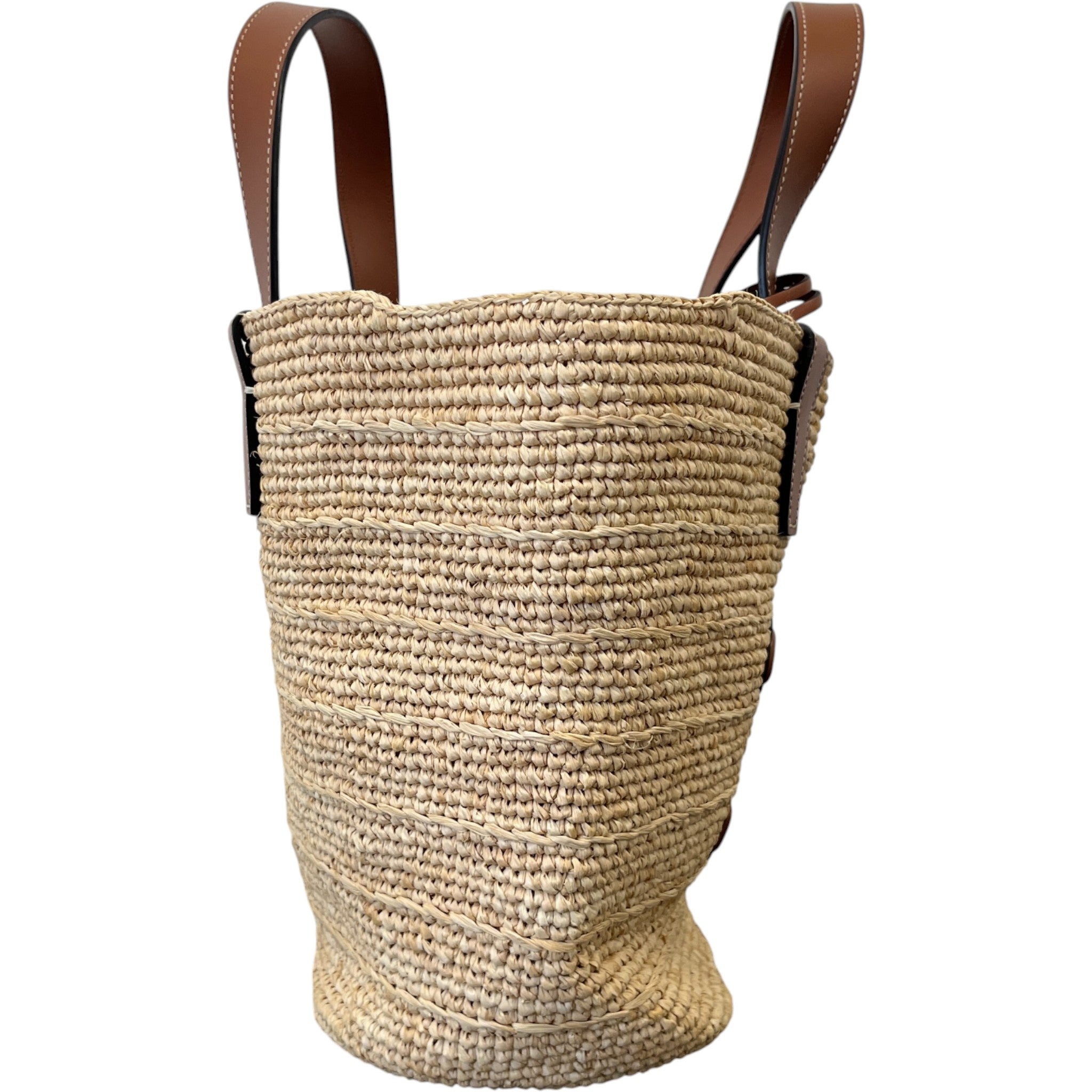 Women's Teen Supple Raffia Bag Beige