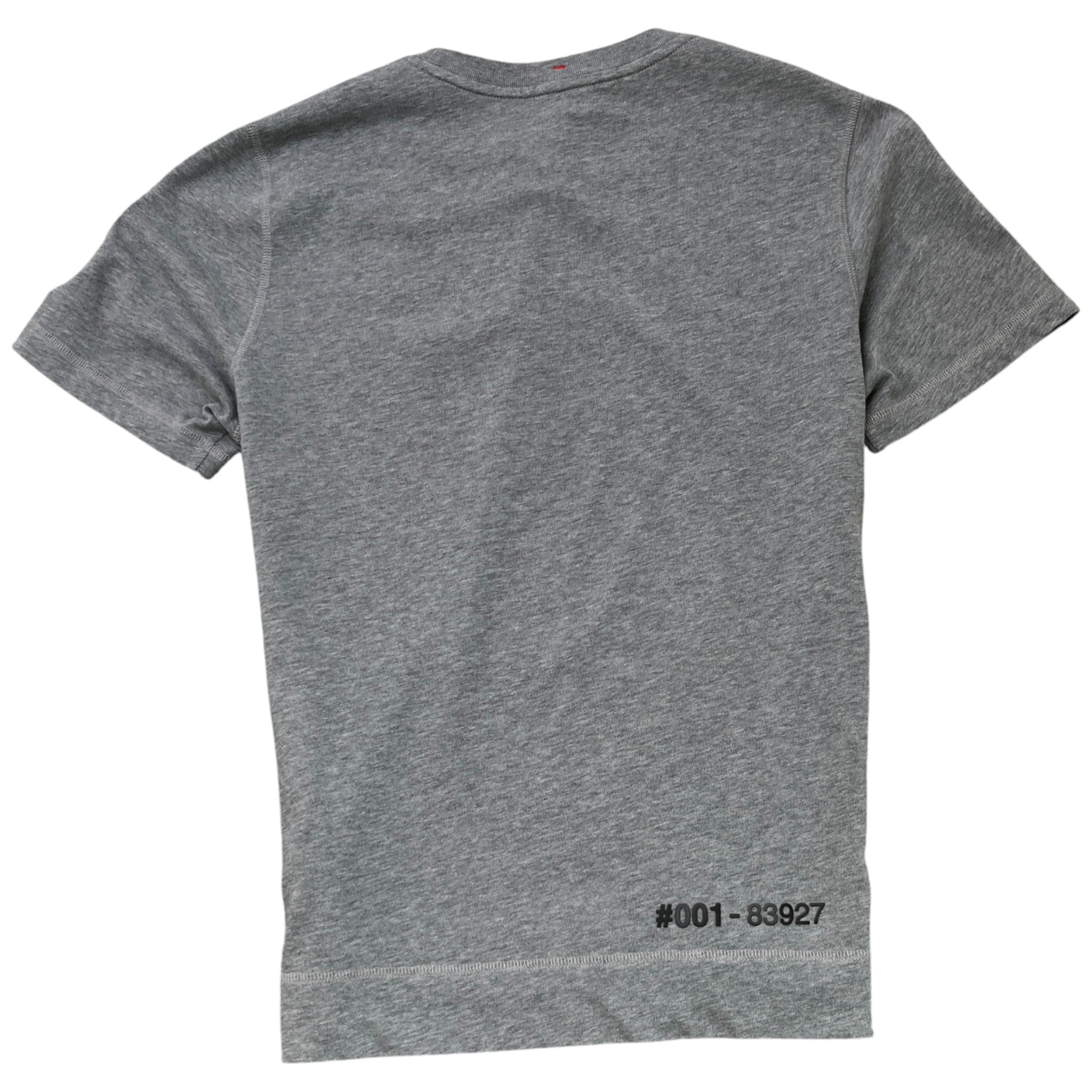 Men's Grenoble Logo T-Shirt Grey Size L